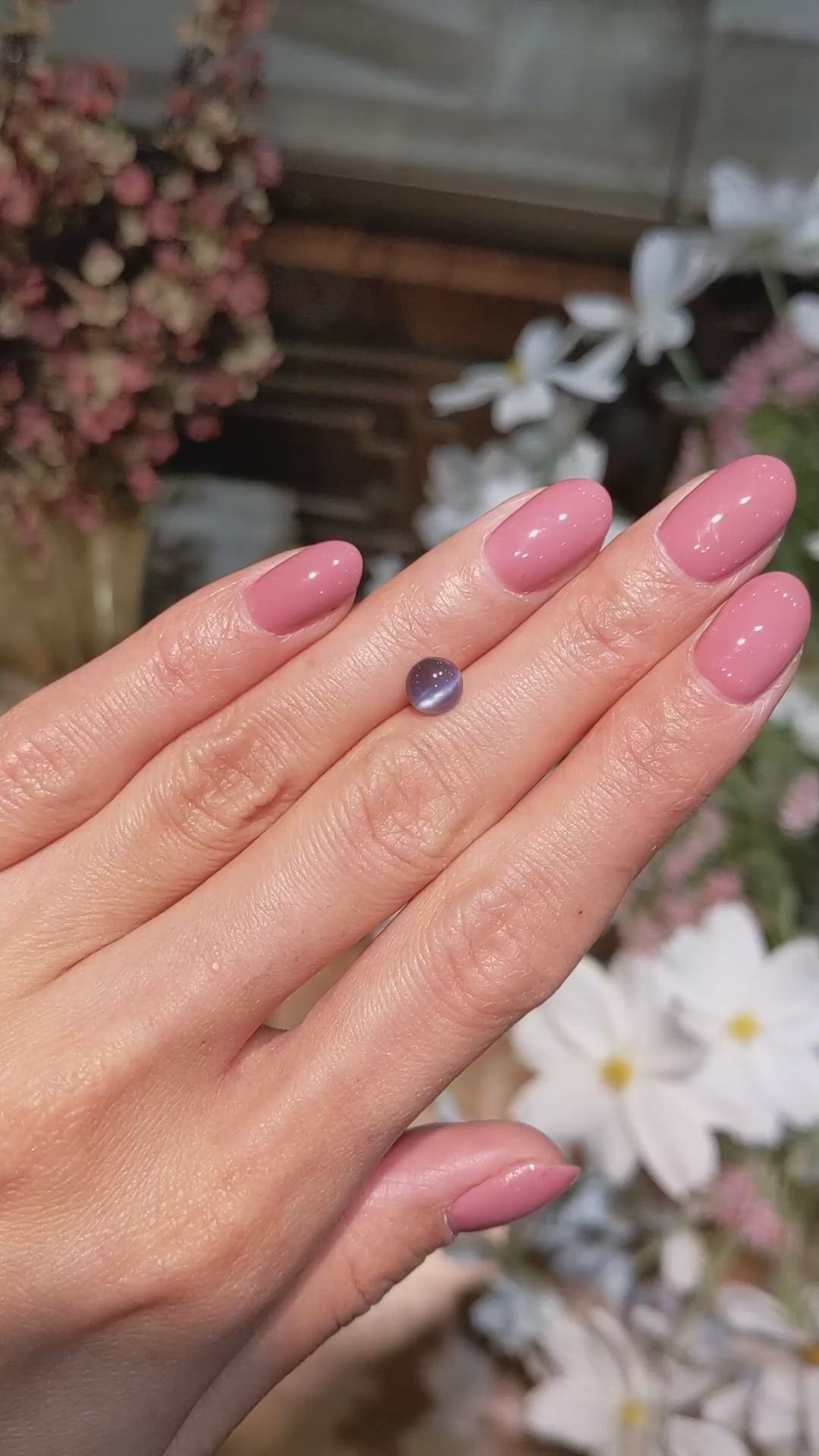 1.17 Ct. Cabochon Alexandrite from Ceylon (Sri Lanka) Size Video