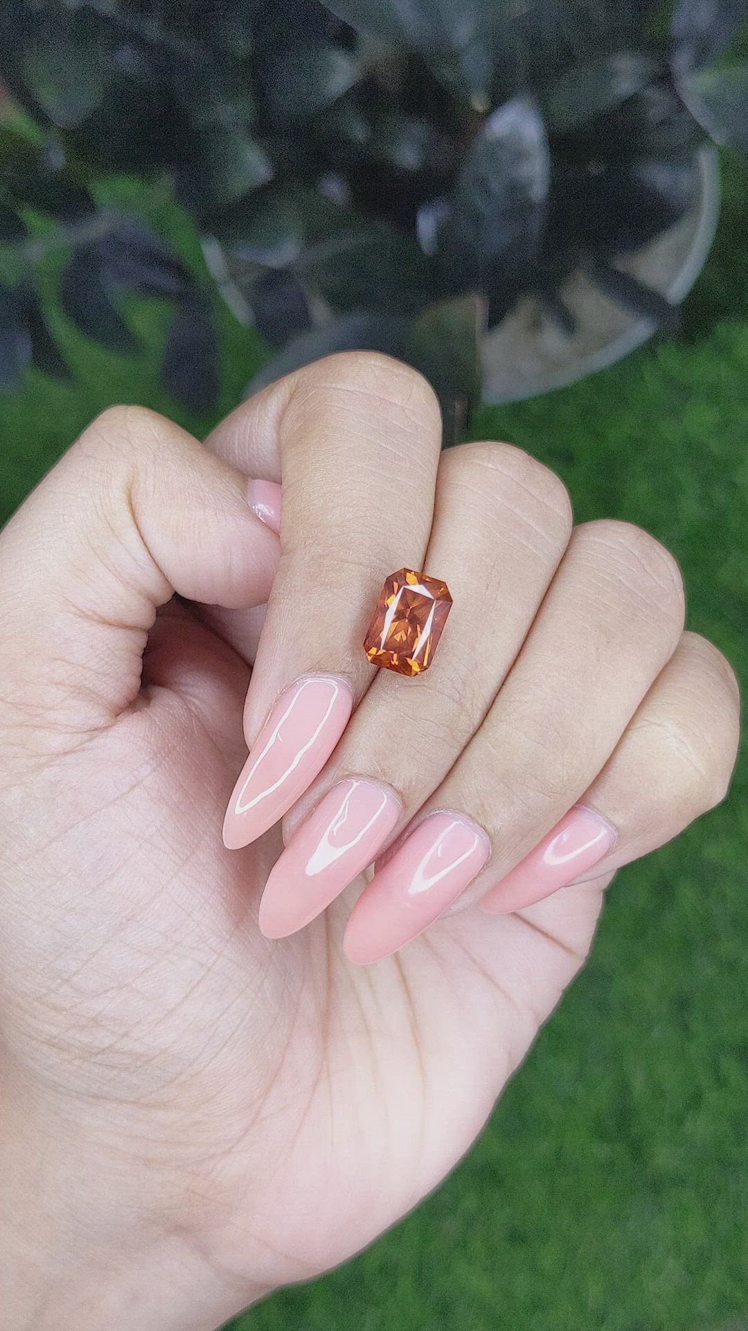 4.32 Ct. Spessartite Garnet from Tanzania Size Video