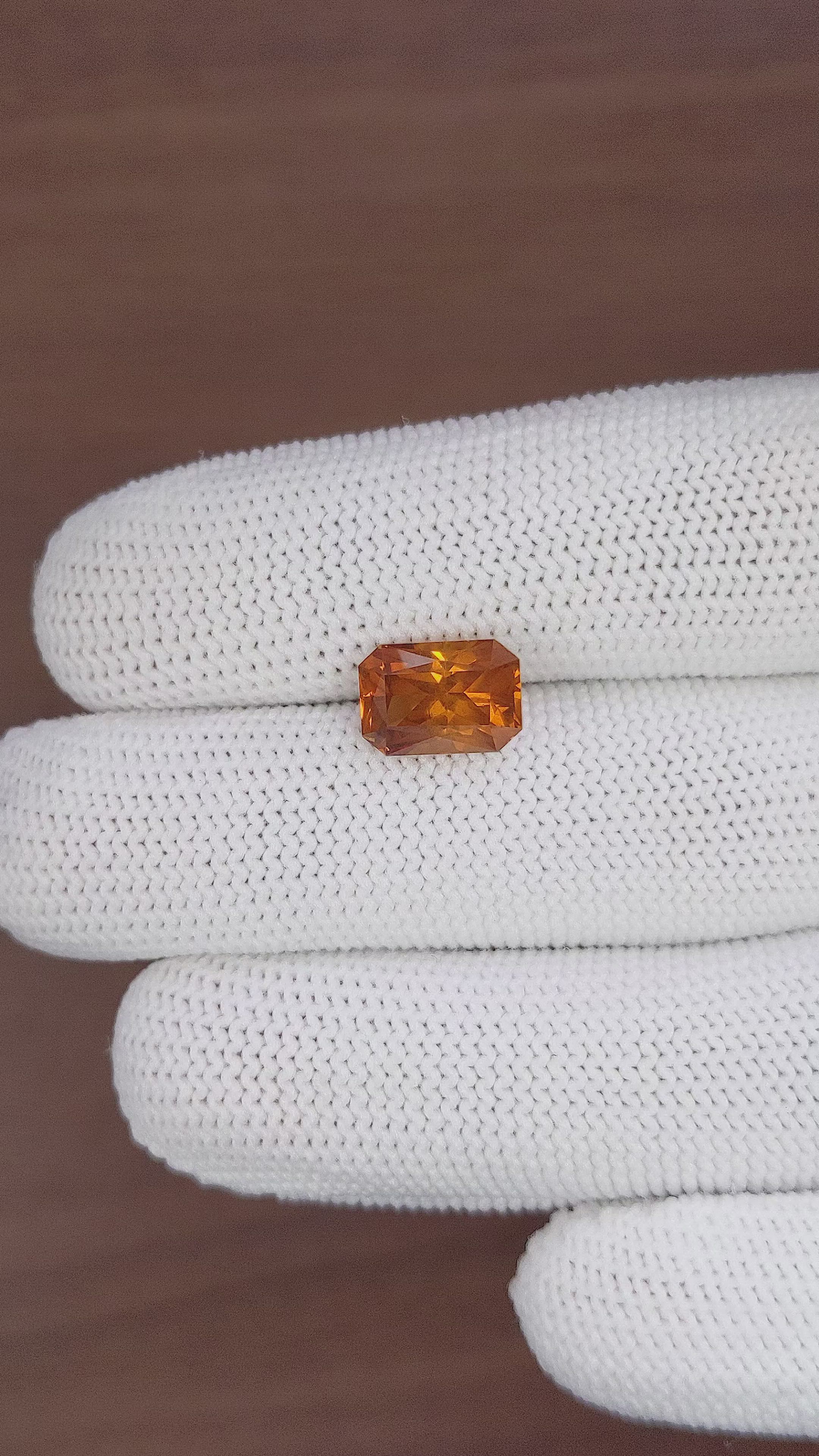 4.32 Ct. Spessartite Garnet from Tanzania Size Video