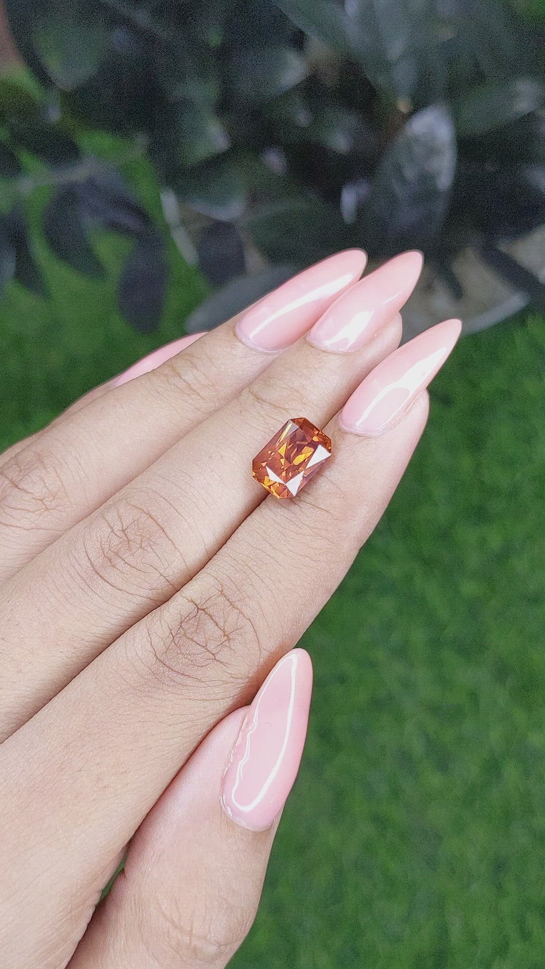 4.32 Ct. Spessartite Garnet from Tanzania Size Video