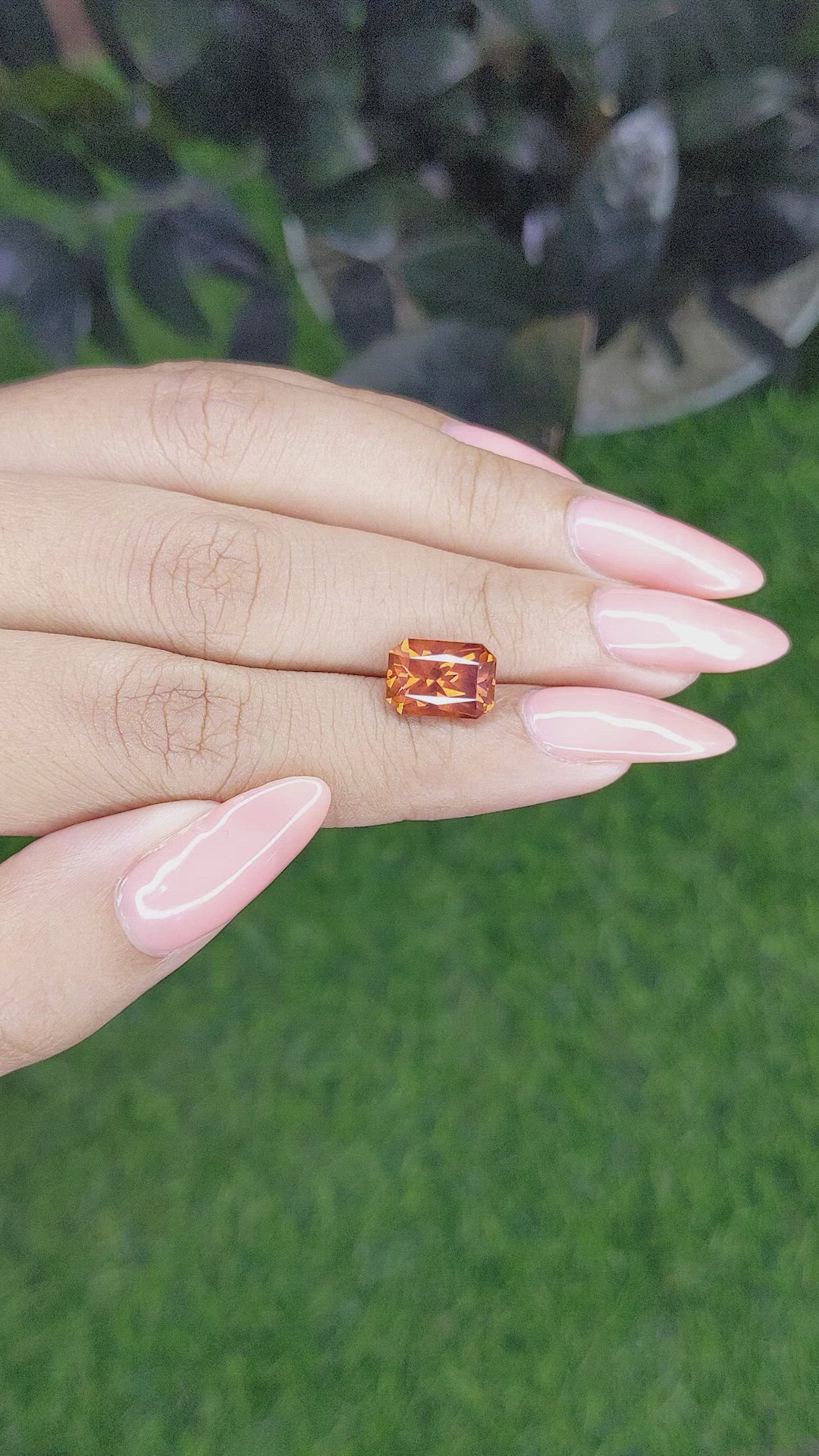 4.32 Ct. Spessartite Garnet from Tanzania Size Video