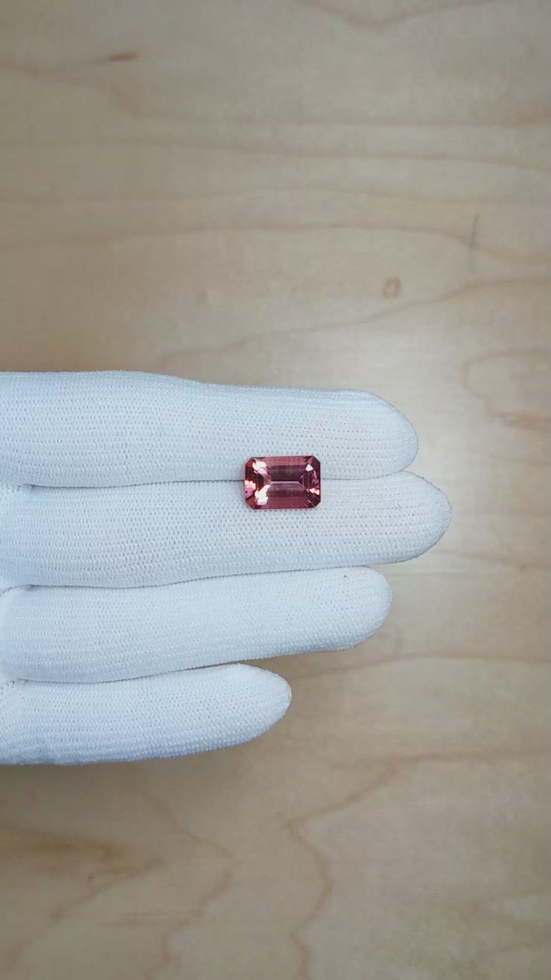 4.84 Ct. Tourmaline from Tanzania Size Video