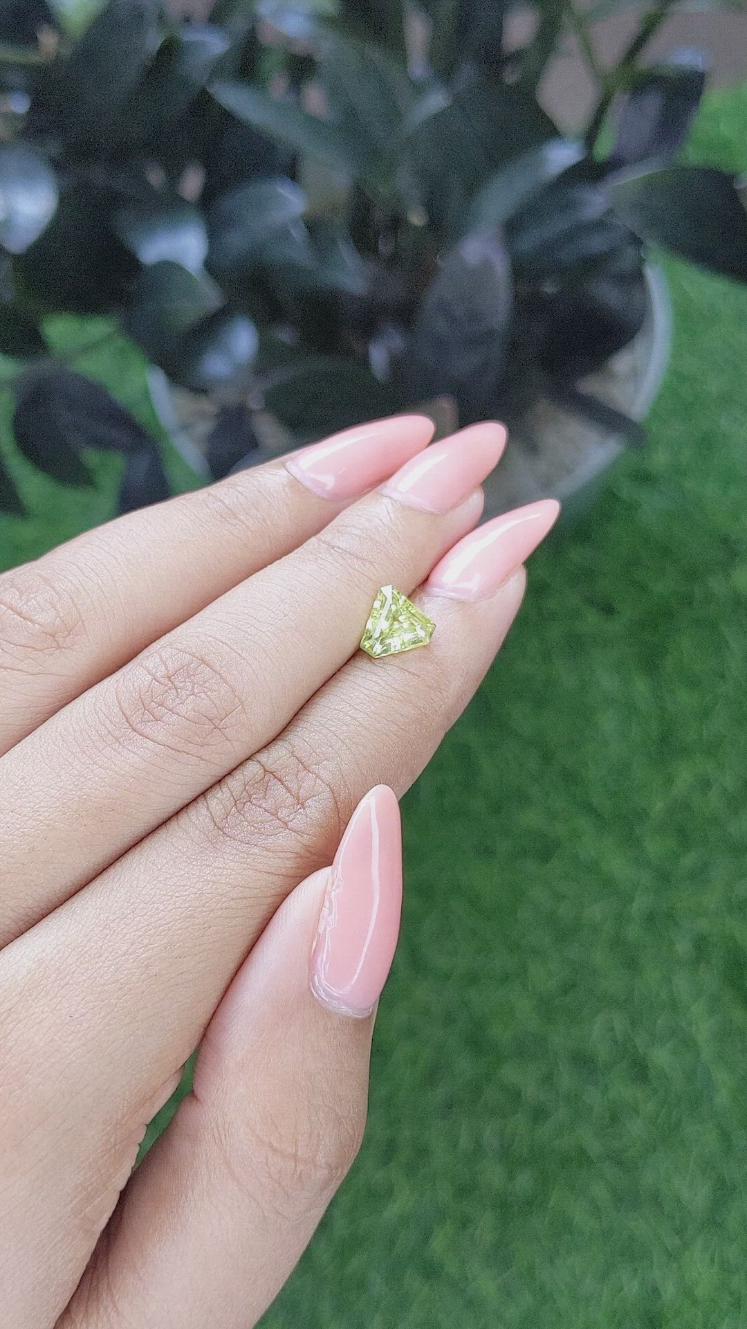 1.57 Ct. Chrysoberyl from Madagascar Size Video