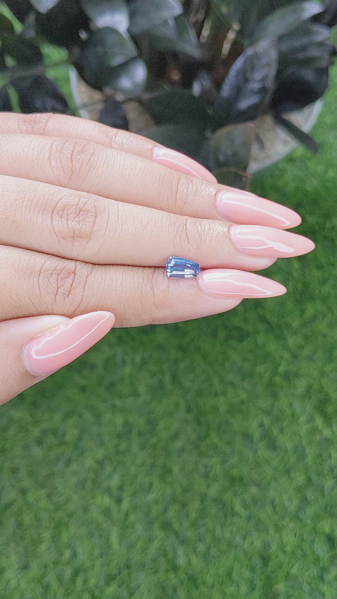 1.28 Ct. Cobalt Spinel from Tanzania Size Video