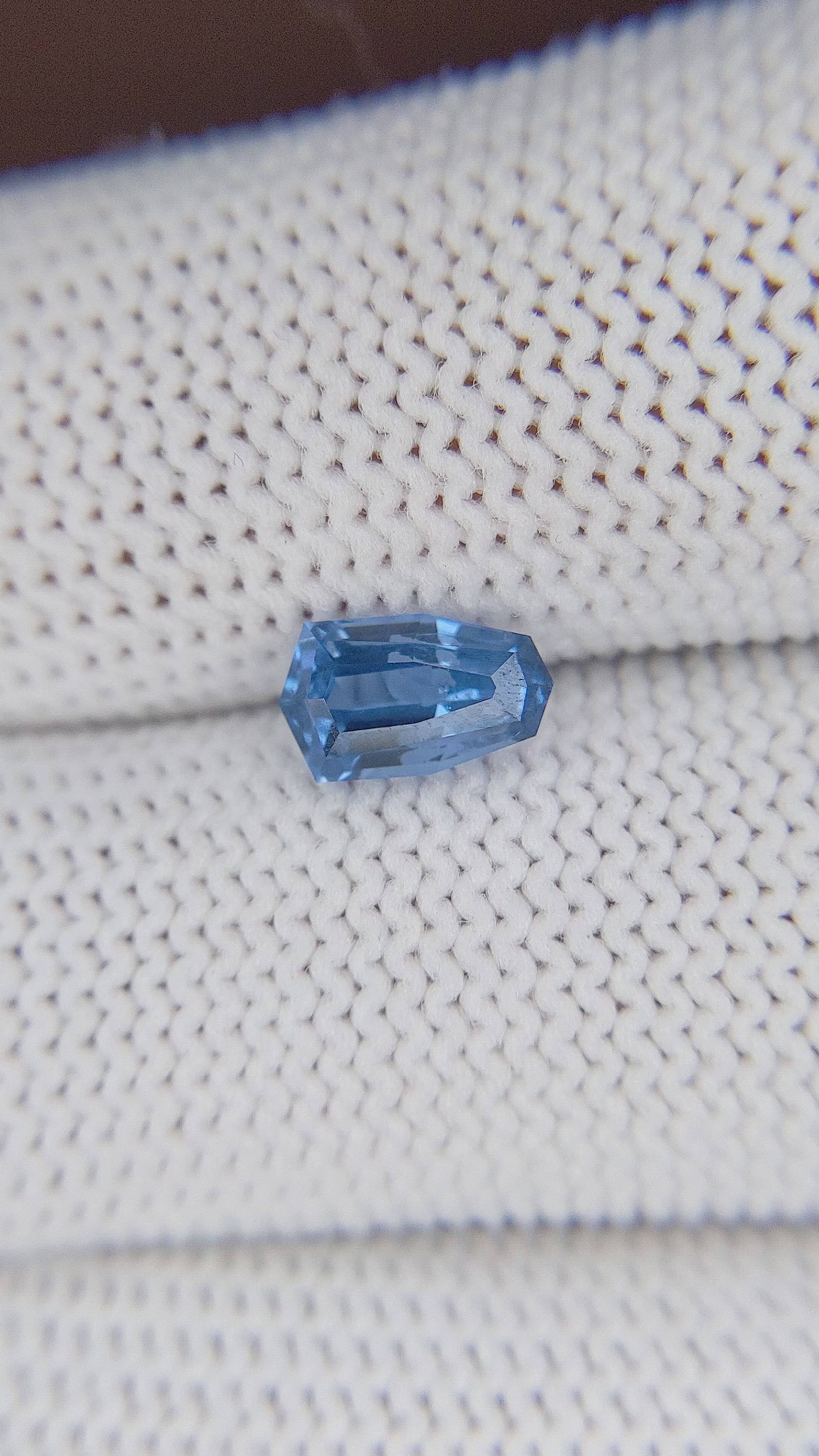 1.28 Ct. Cobalt Spinel from Tanzania Size Video
