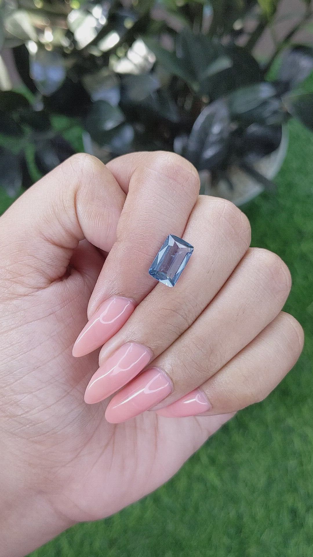 2.86 Ct. Spinel from Tanzania Size Video