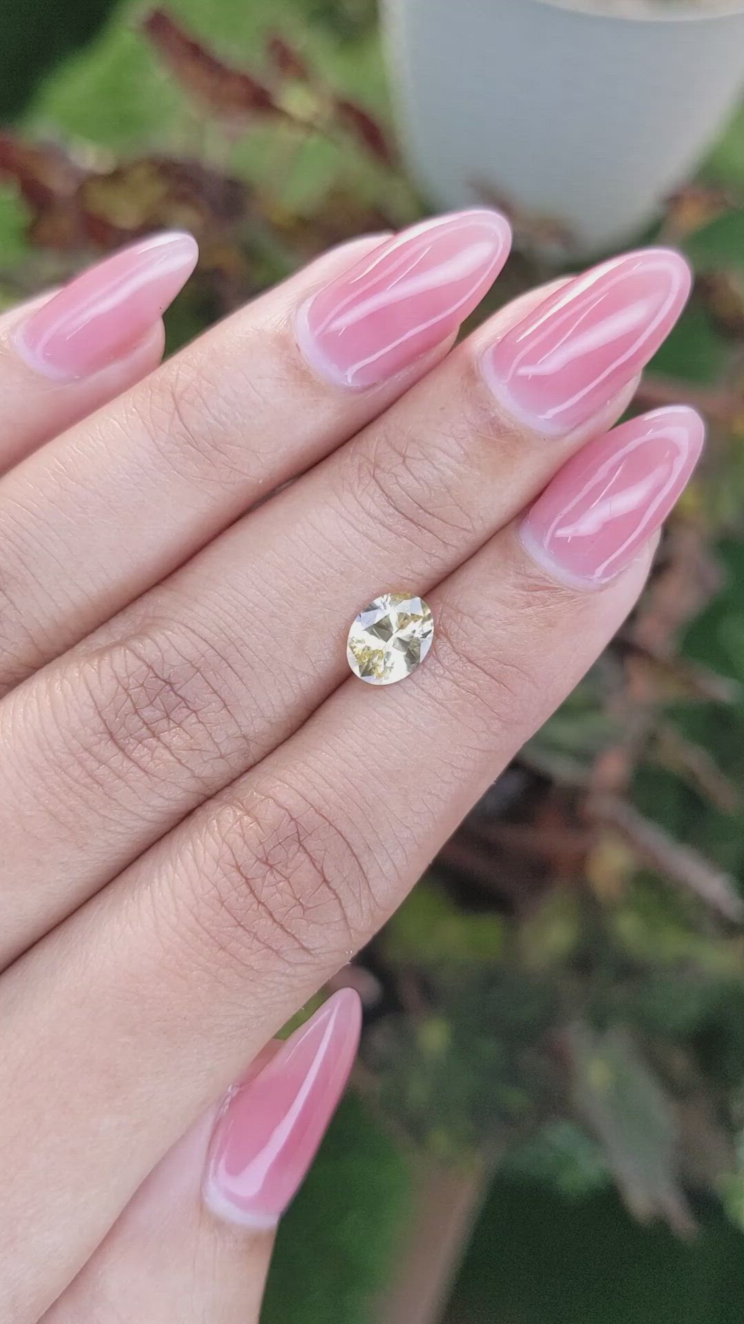 1.42 Ct. Zircon from Ceylon (Sri Lanka) Size Video