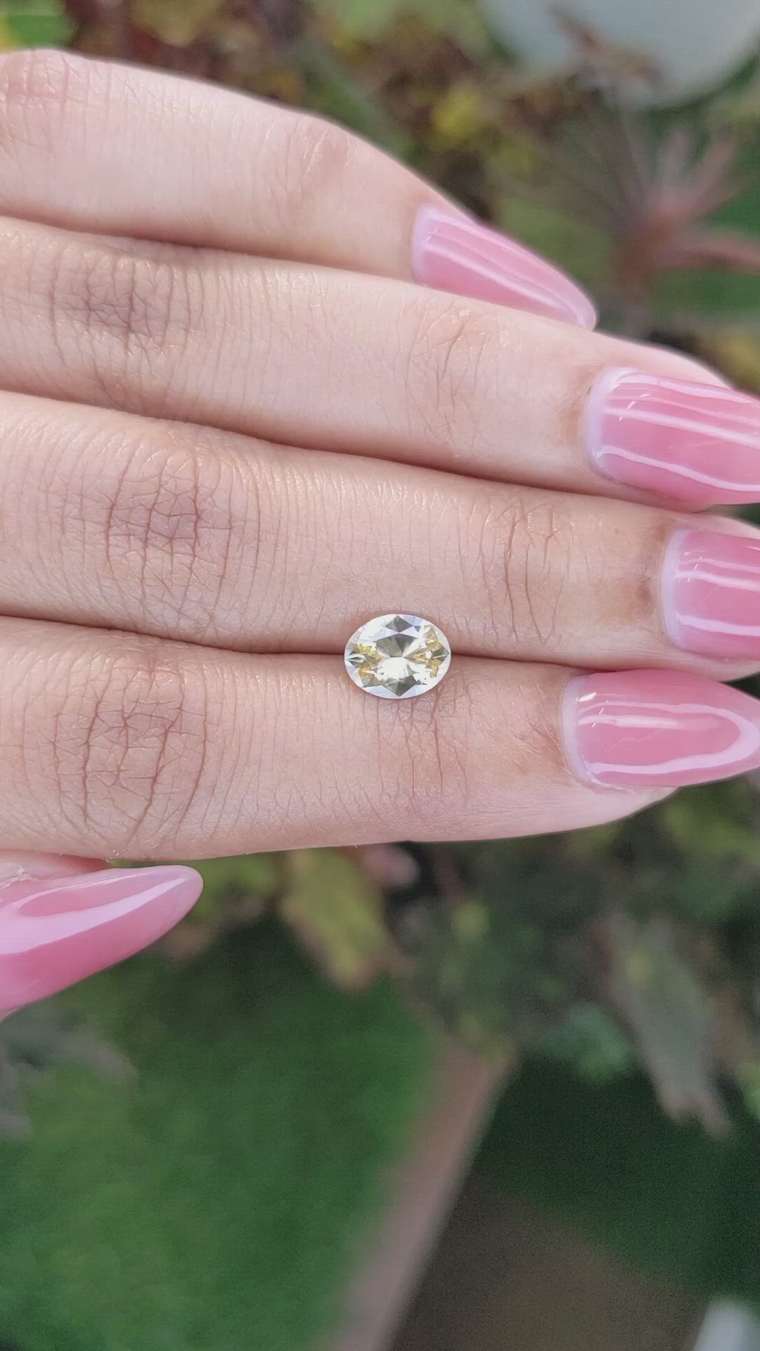 1.42 Ct. Zircon from Ceylon (Sri Lanka) Size Video