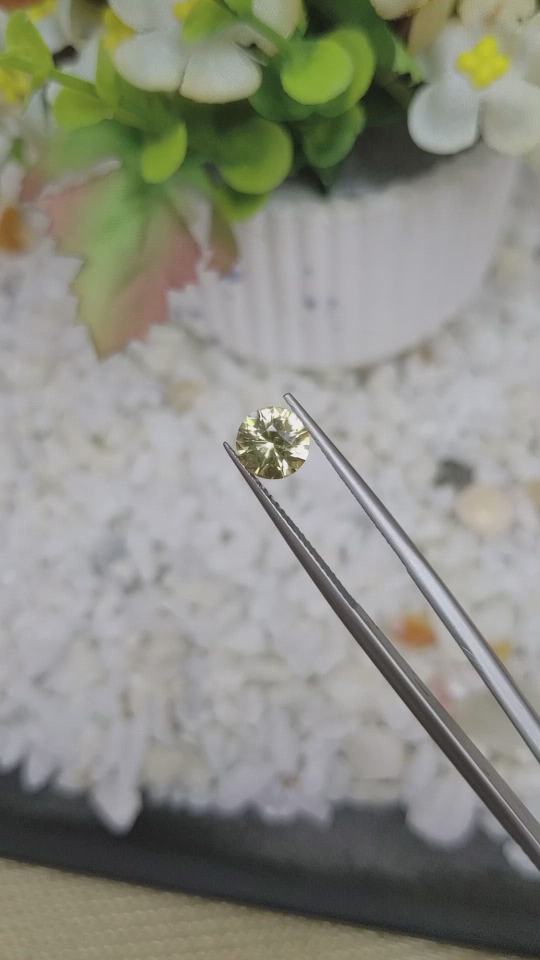 1.63 Ct. Zircon from Ceylon (Sri Lanka) Size Video