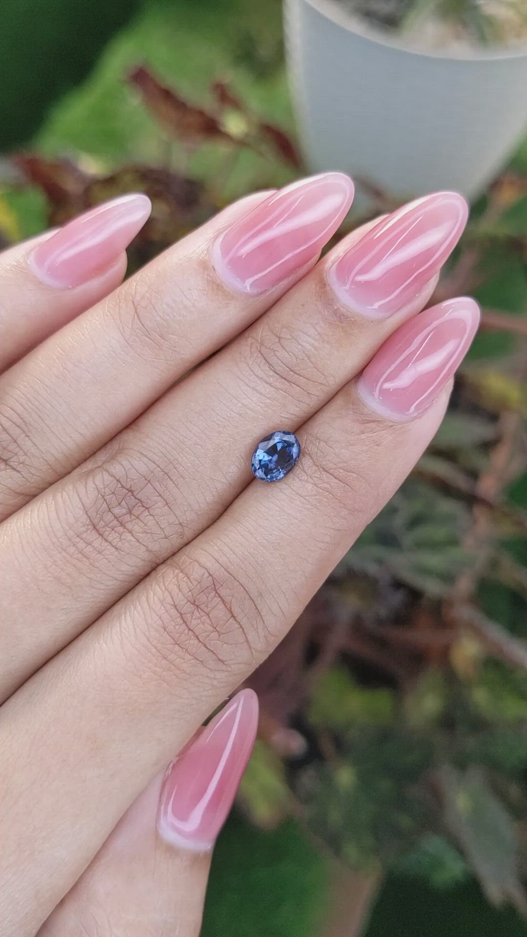 1.02 Ct. Spinel from Ceylon (Sri Lanka) Size Video