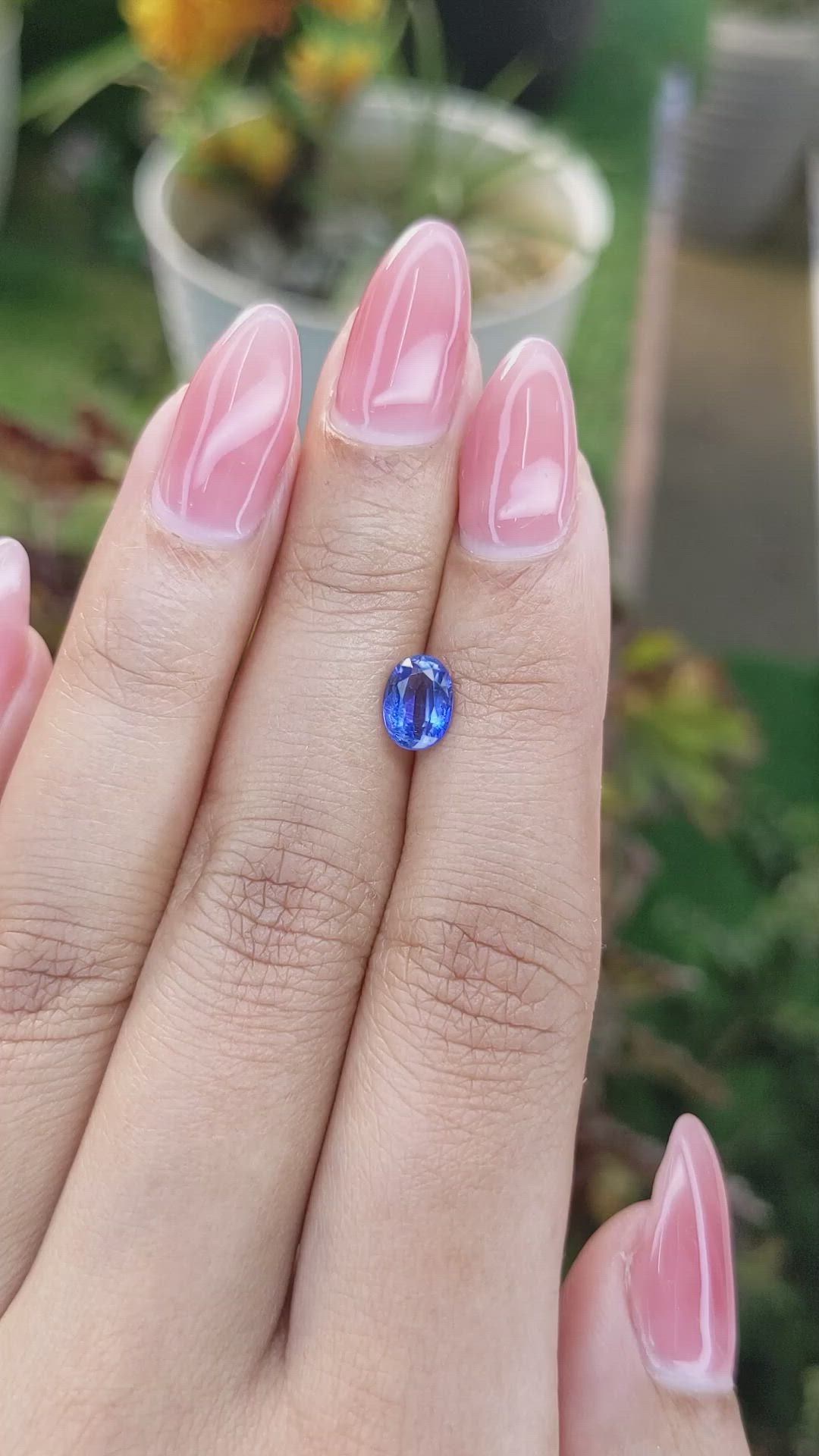 1.12 Ct. Kyanite from Madagascar Size Video