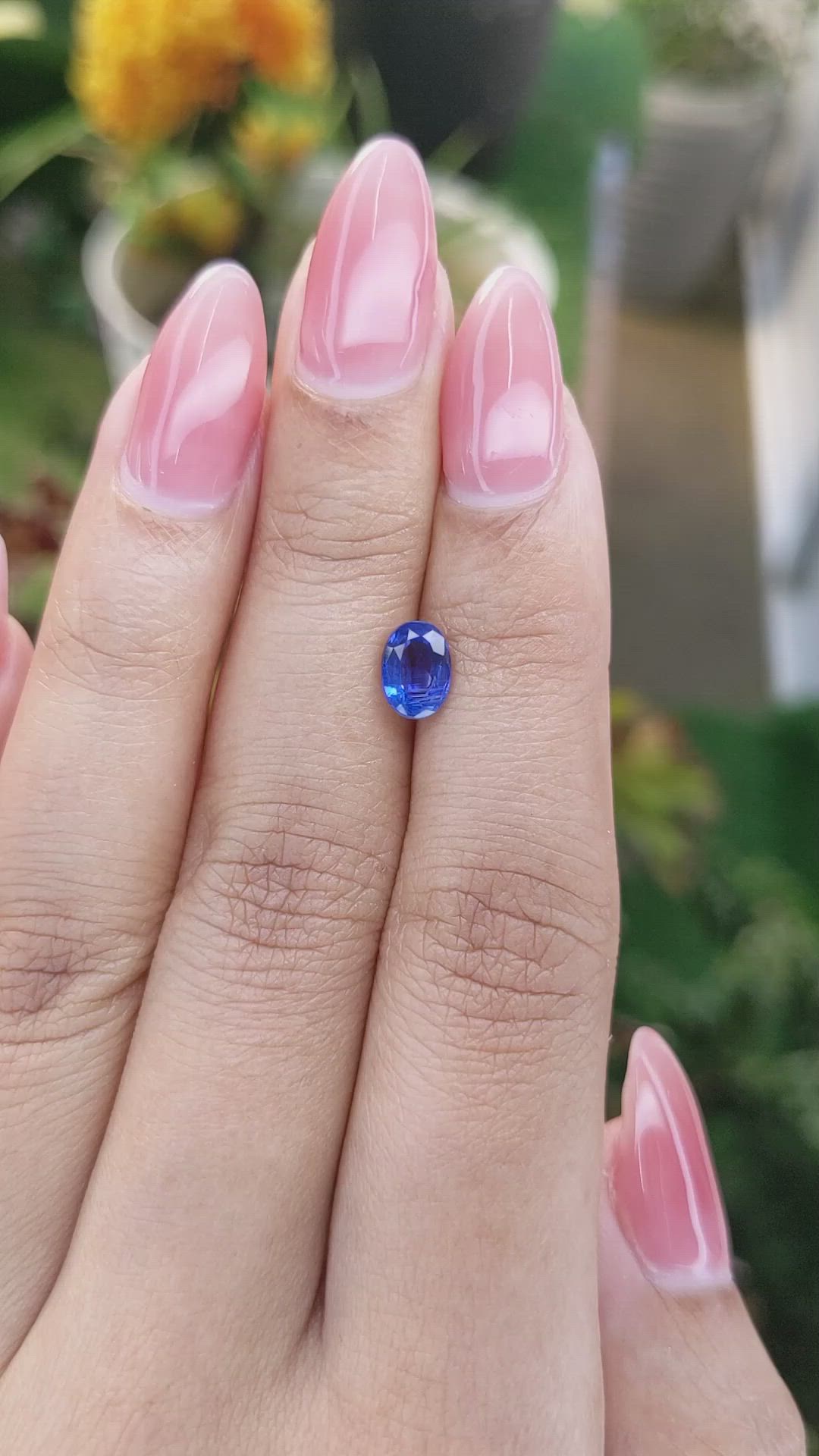 1.18 Ct. Kyanite from Madagascar Size Video