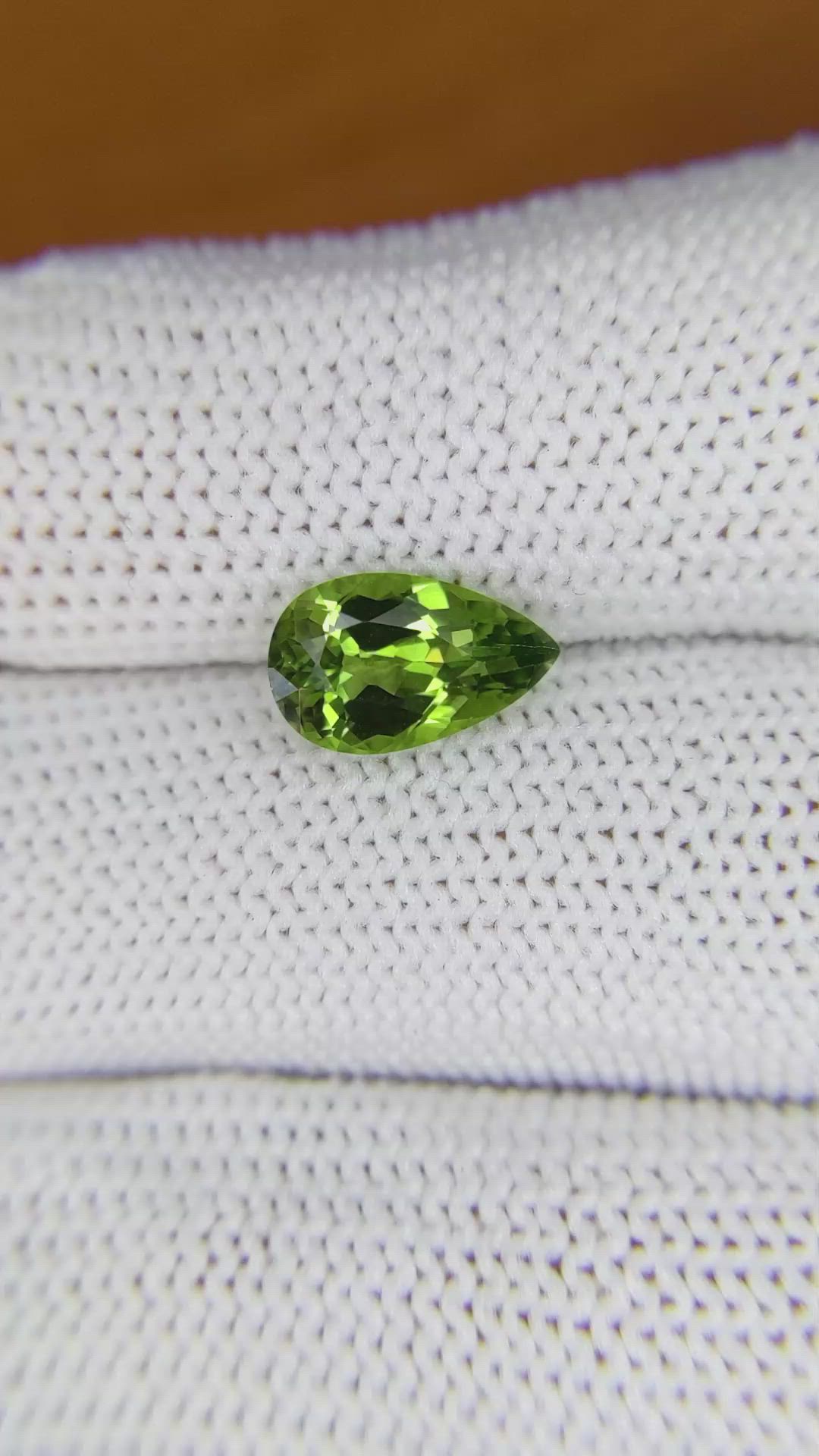 1.98 Ct. Green Tourmaline from Tanzania Size Video