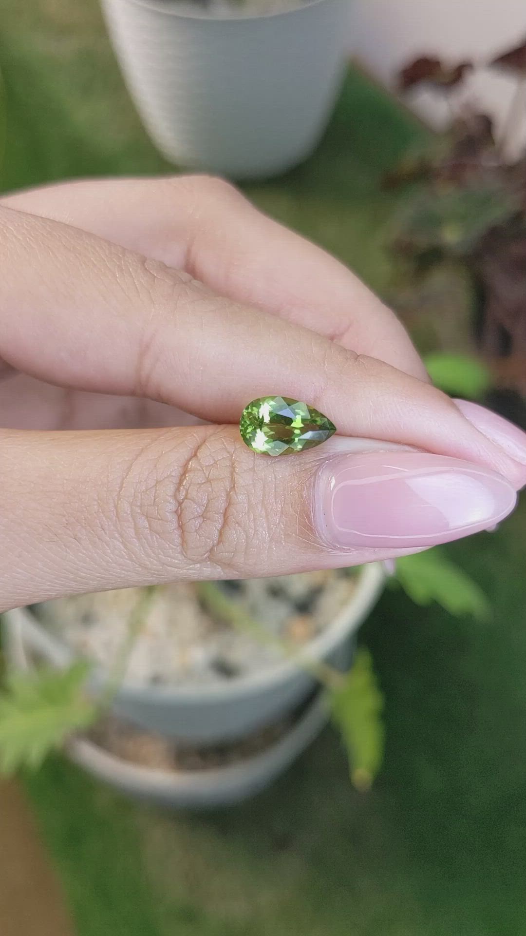 1.98 Ct. Green Tourmaline from Tanzania Size Video