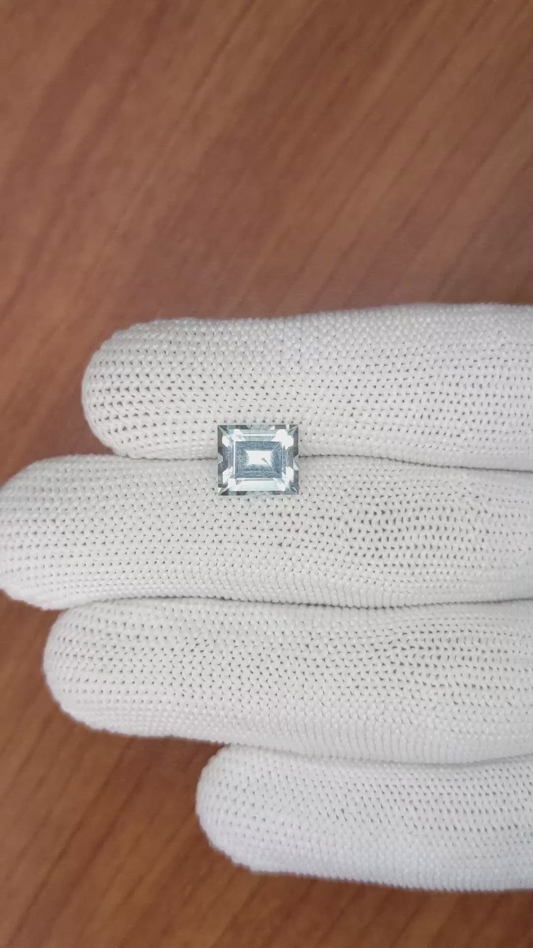 2.46 Ct. Aquamarine from Tanzania Size Video