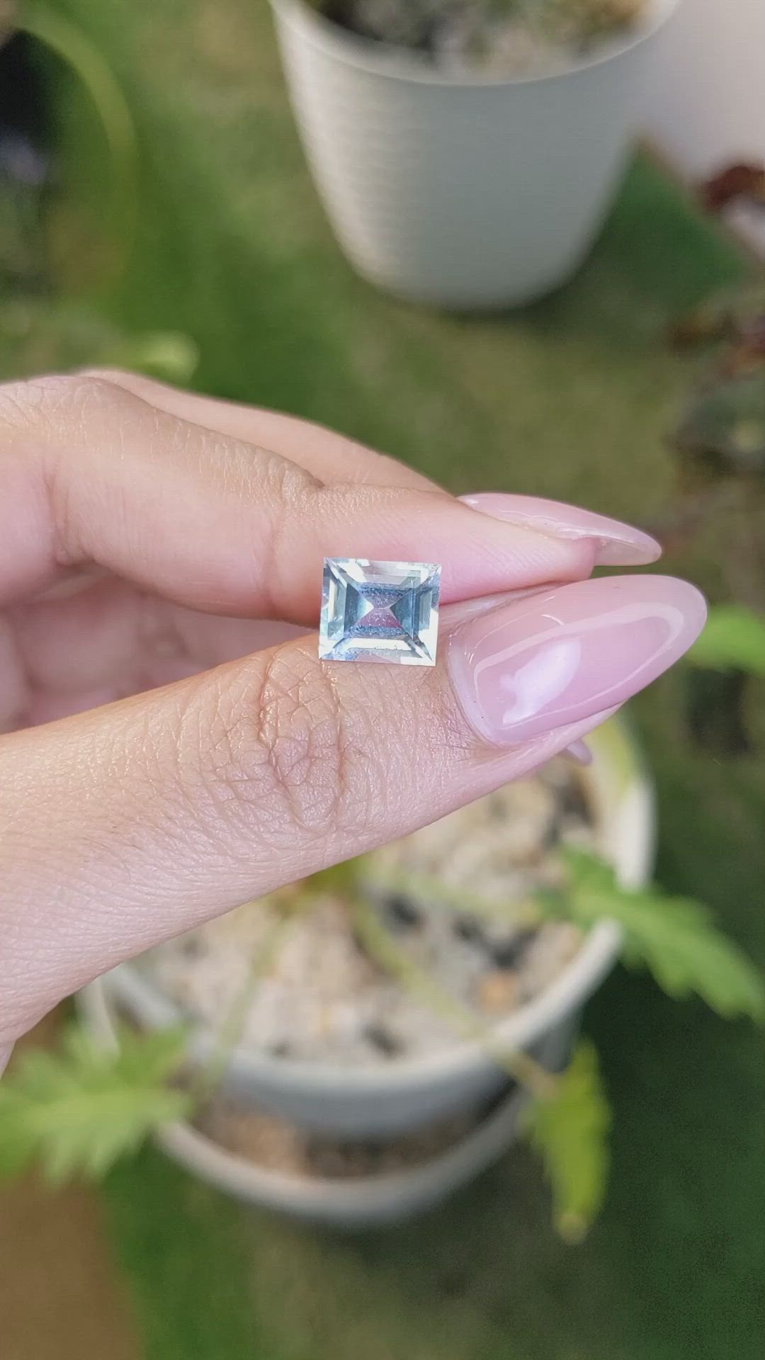 2.46 Ct. Aquamarine from Tanzania Size Video
