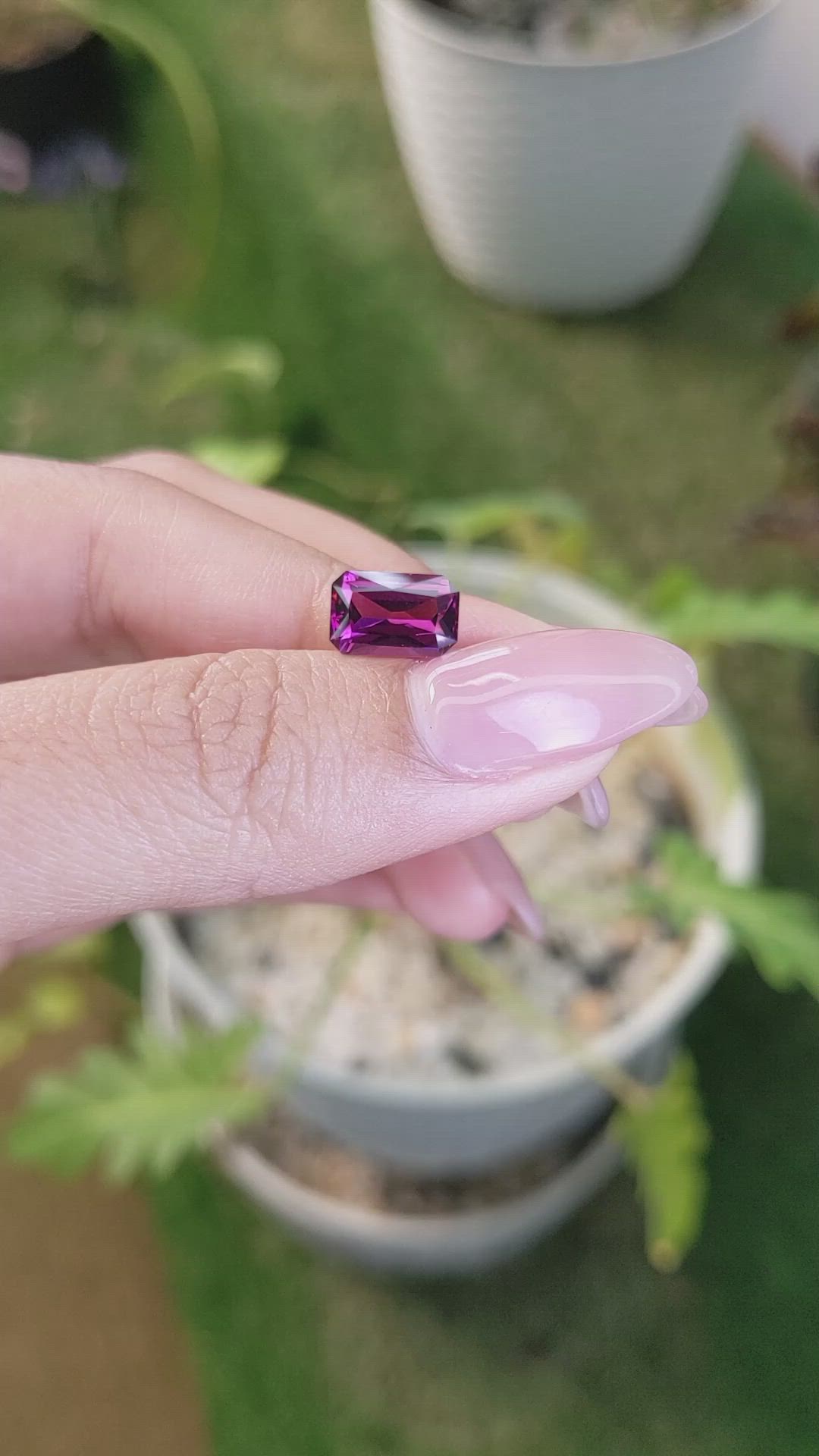 2.27 Ct. Garnet from Tanzania Size Video