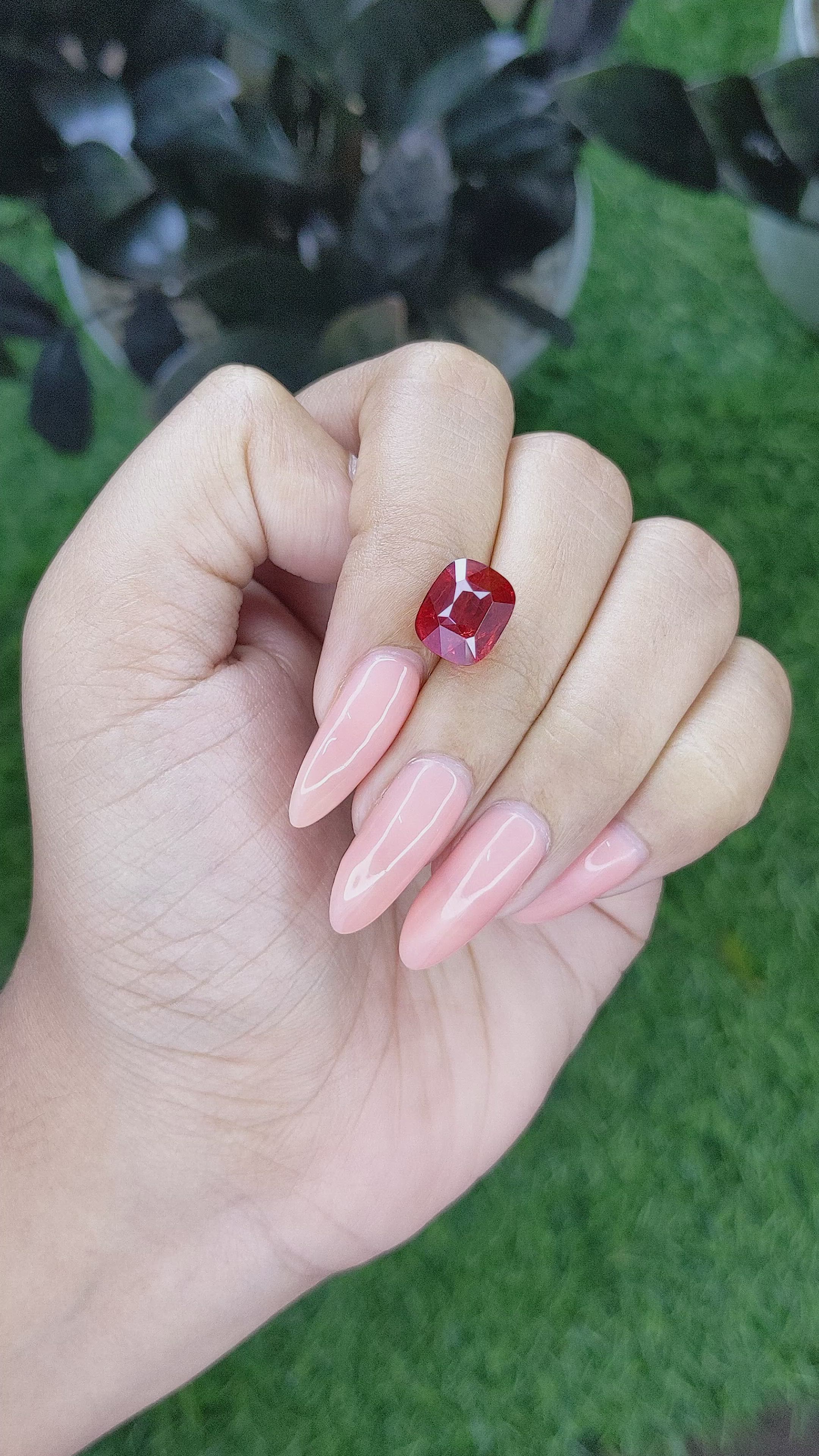 6.12 Ct. Spinel from Tanzania Size Video