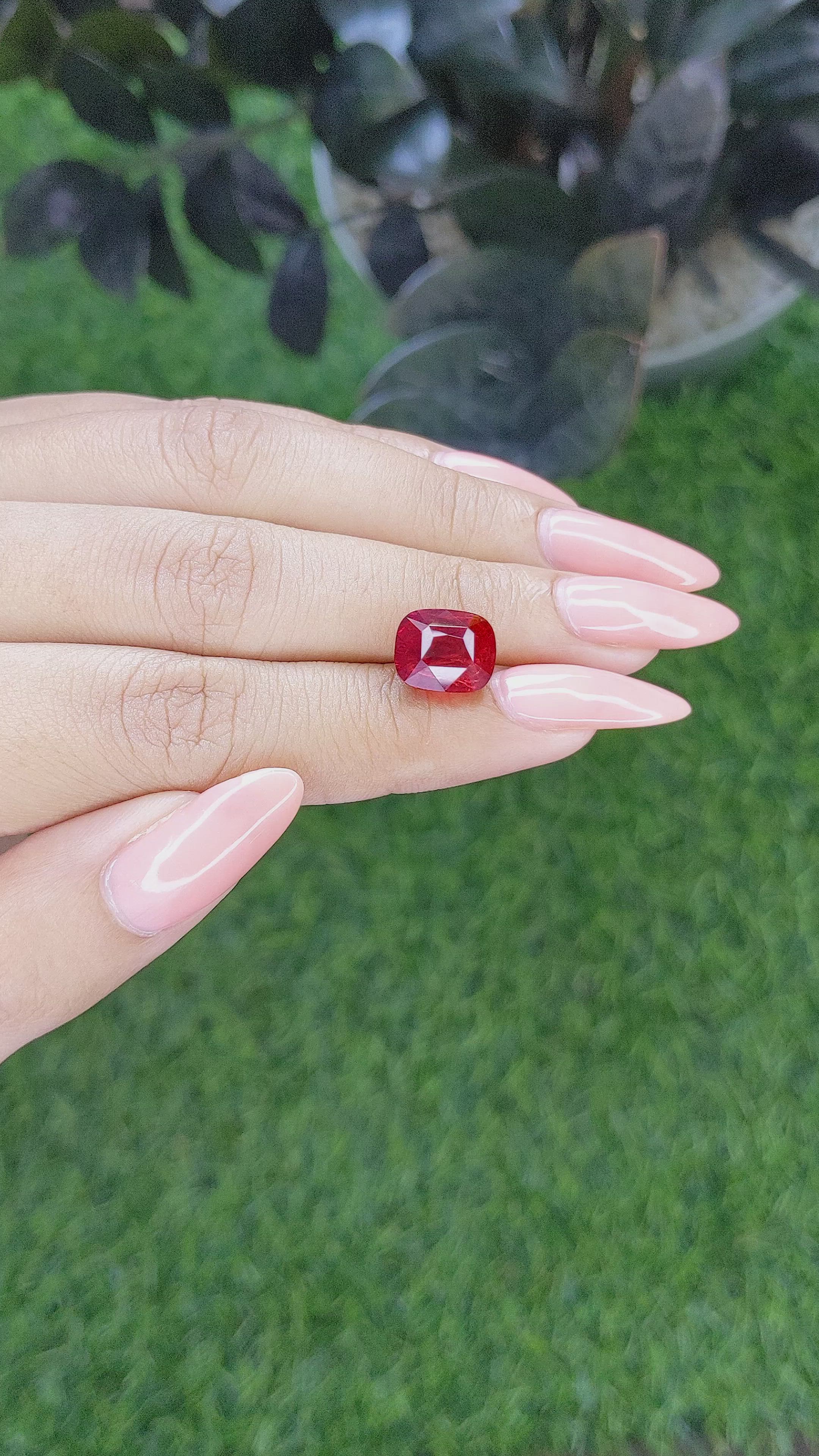 6.12 Ct. Spinel from Tanzania Size Video