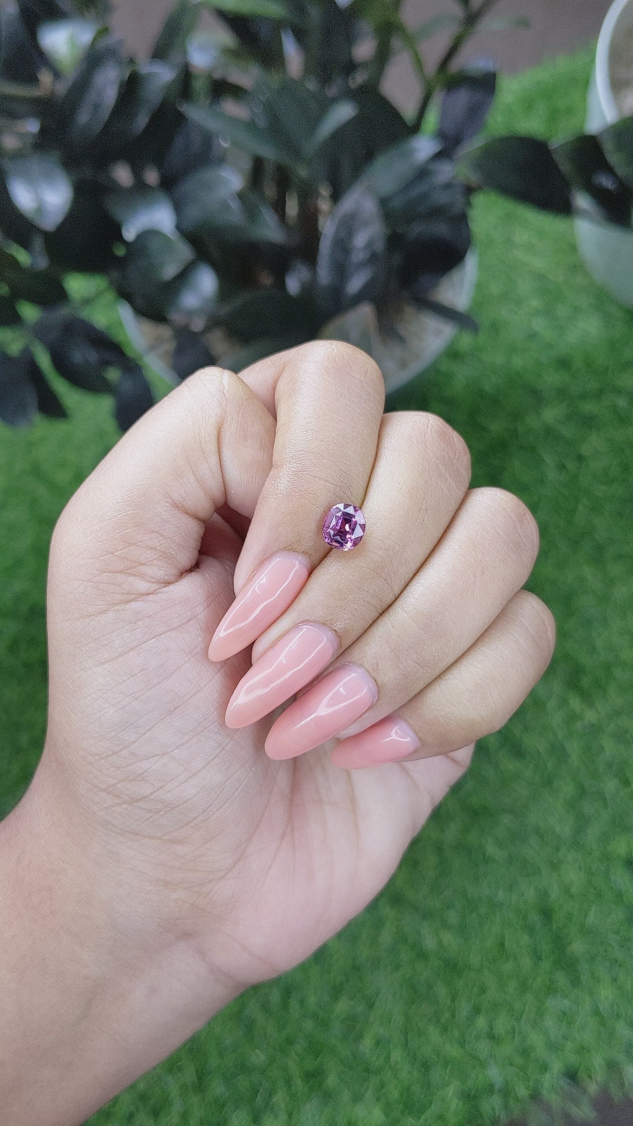 1.64 Ct. Spinel from Tanzania Size Video