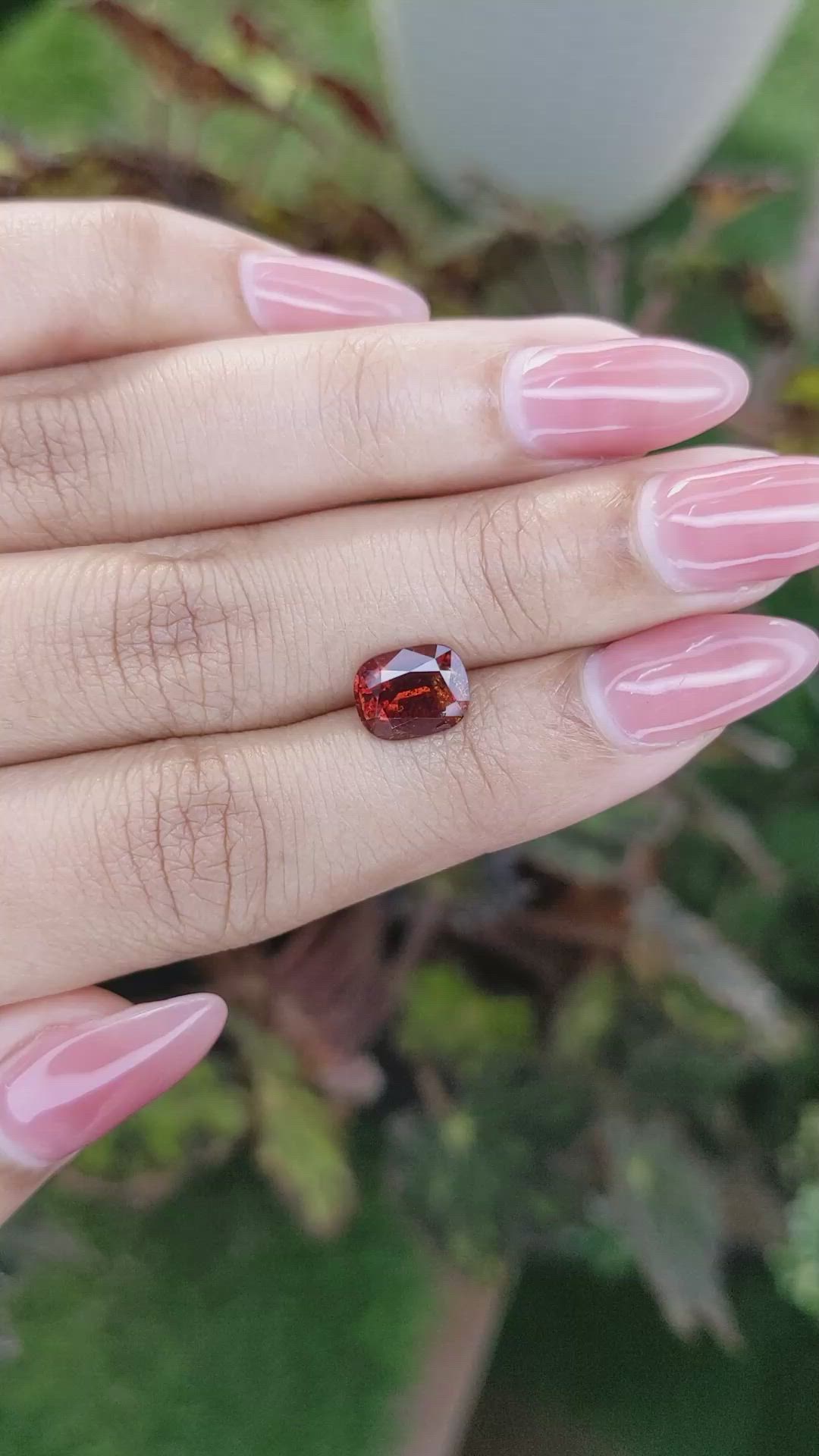 2.32 Ct. Hessonite Garnet from Madagascar Size Video