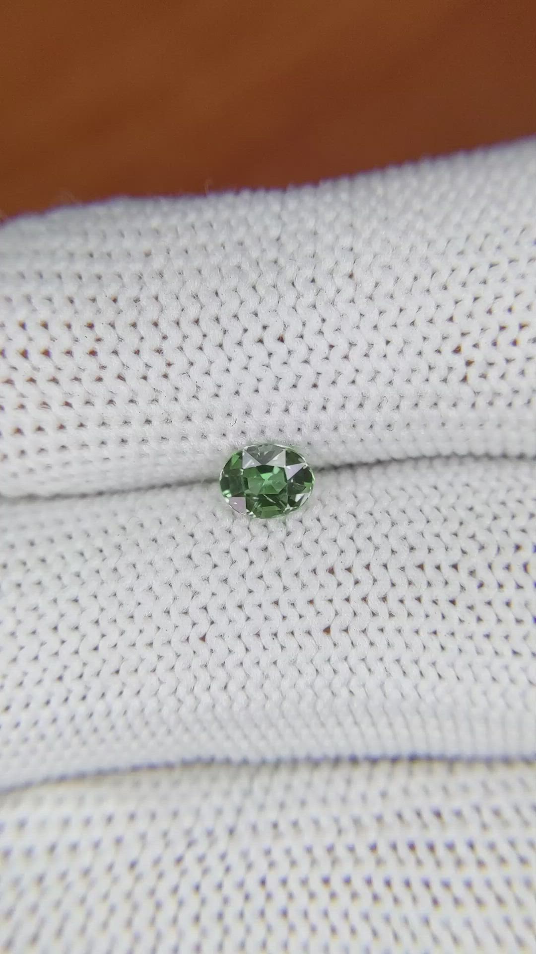 0.46 Ct. Alexandrite from Ceylon (Sri Lanka) Size Video