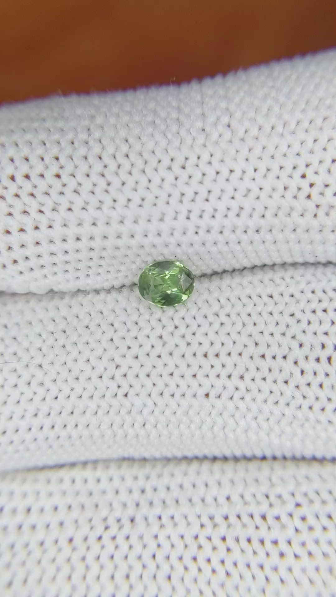 0.32 Ct. Alexandrite from Ceylon (Sri Lanka) Size Video