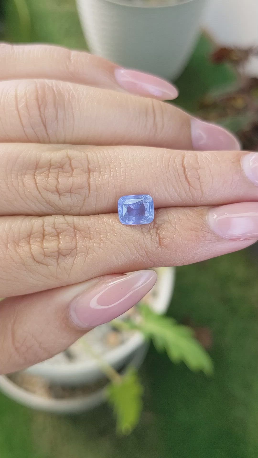 1.82 Ct. Cobalt Spinel from Ceylon (Sri Lanka) Size Video