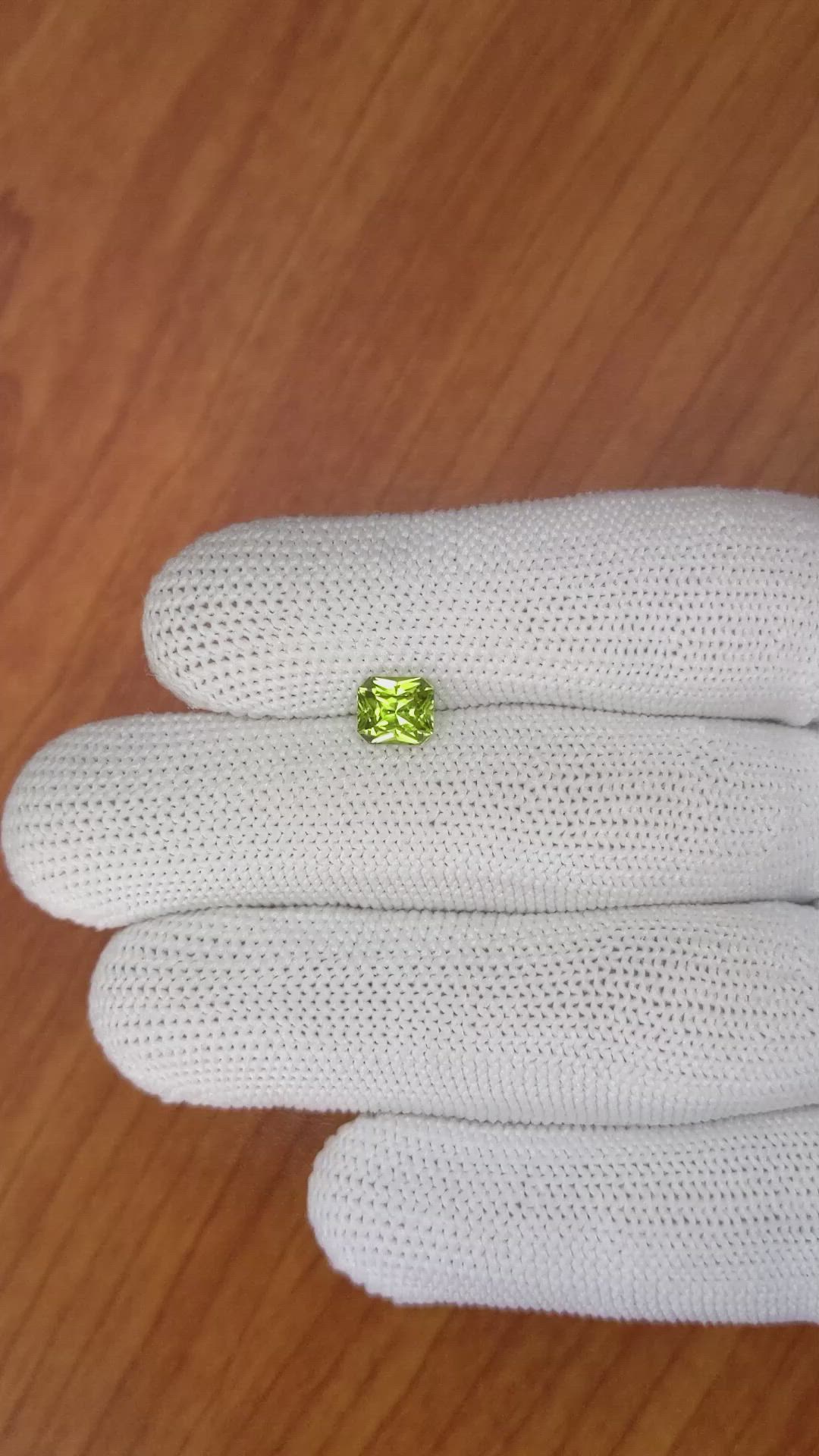 1.45 Ct. Chrysoberyl from Ceylon (Sri Lanka) Size Video