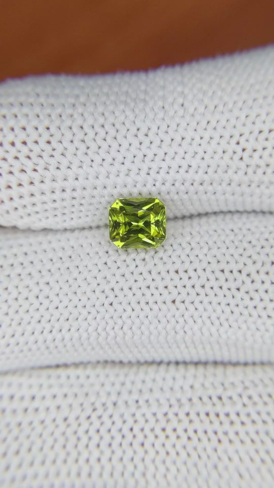 1.45 Ct. Chrysoberyl from Ceylon (Sri Lanka) Size Video