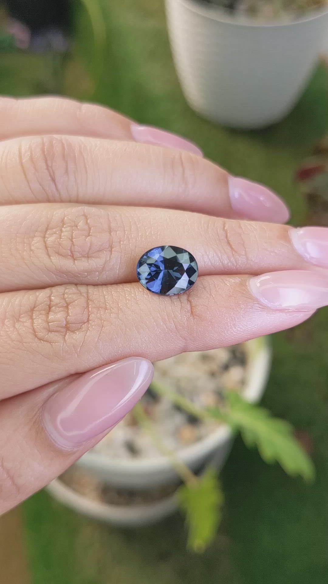 3.19 Ct. Spinel from Ceylon (Sri Lanka) Size Video