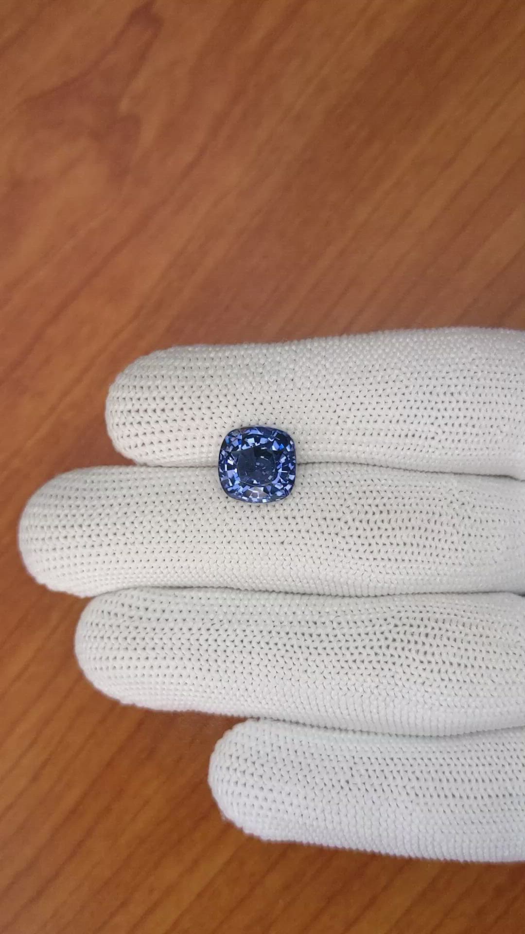 5.23 Ct. Spinel from Ceylon (Sri Lanka) Size Video