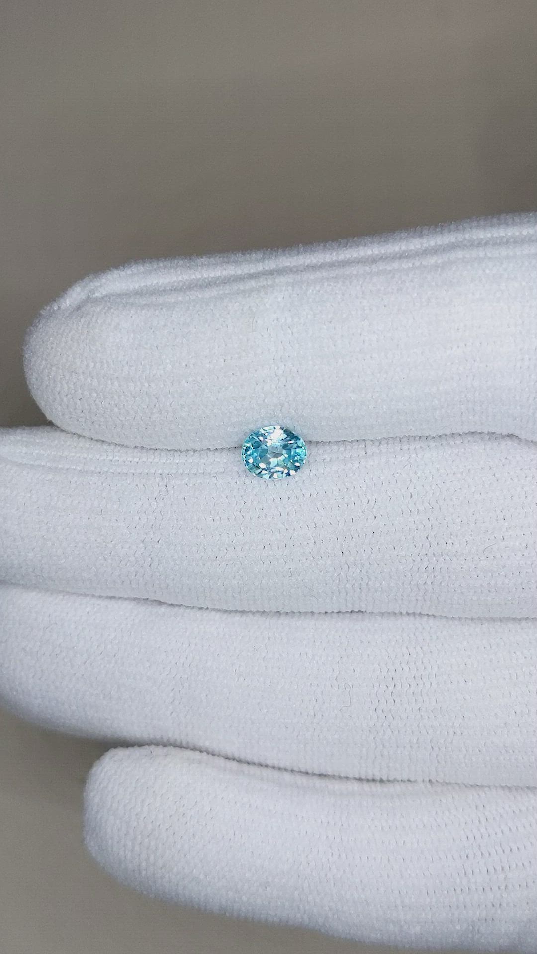 1.09 Ct. Zircon from Cambodia Size Video