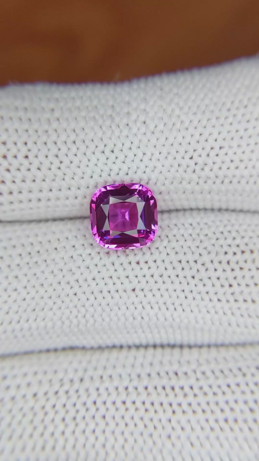 2.57 Ct. Spinel from Ceylon (Sri Lanka) Size Video