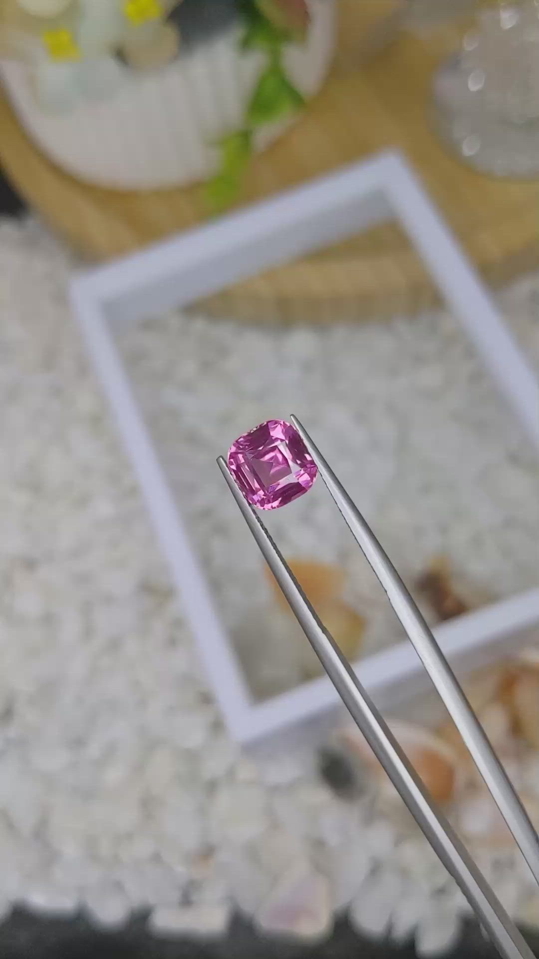 2.57 Ct. Spinel from Ceylon (Sri Lanka) Size Video