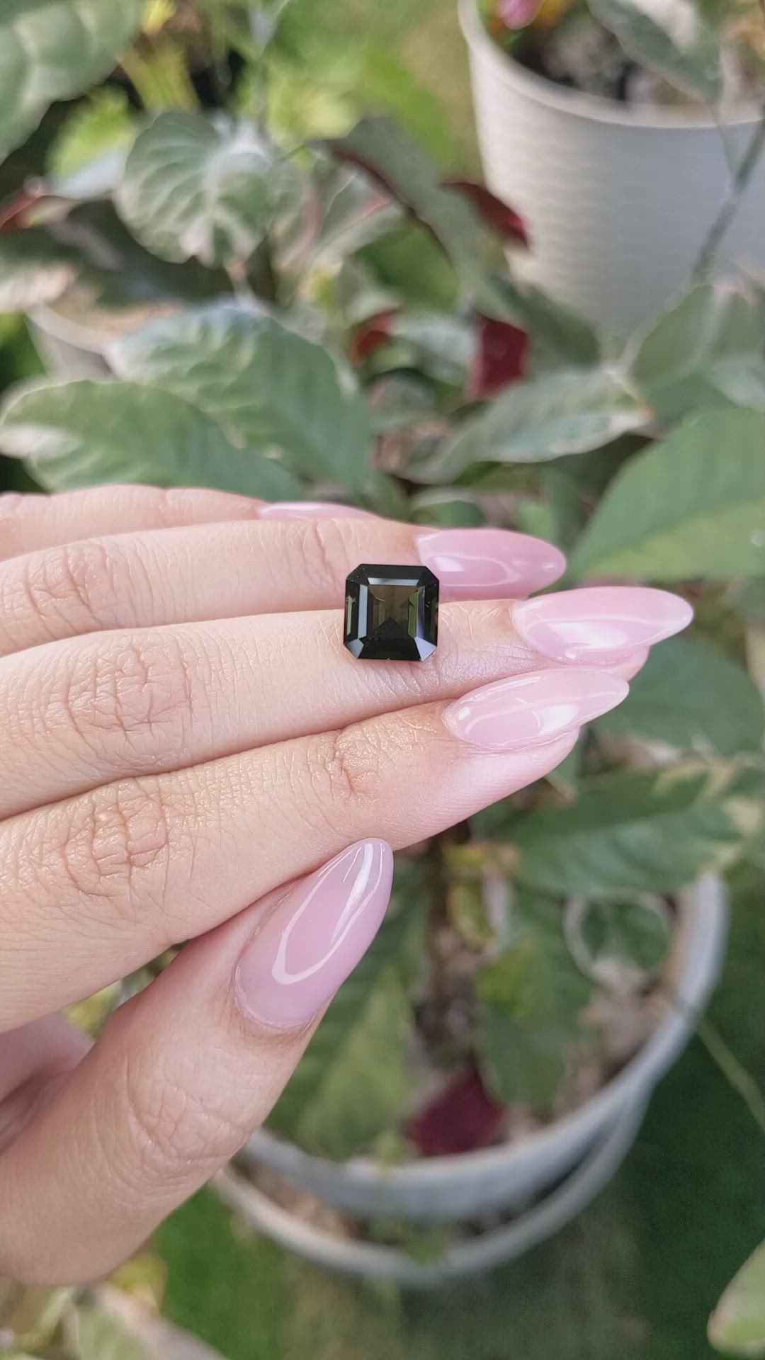 3.95 Ct. Tourmaline from Ceylon (Sri Lanka) Size Video