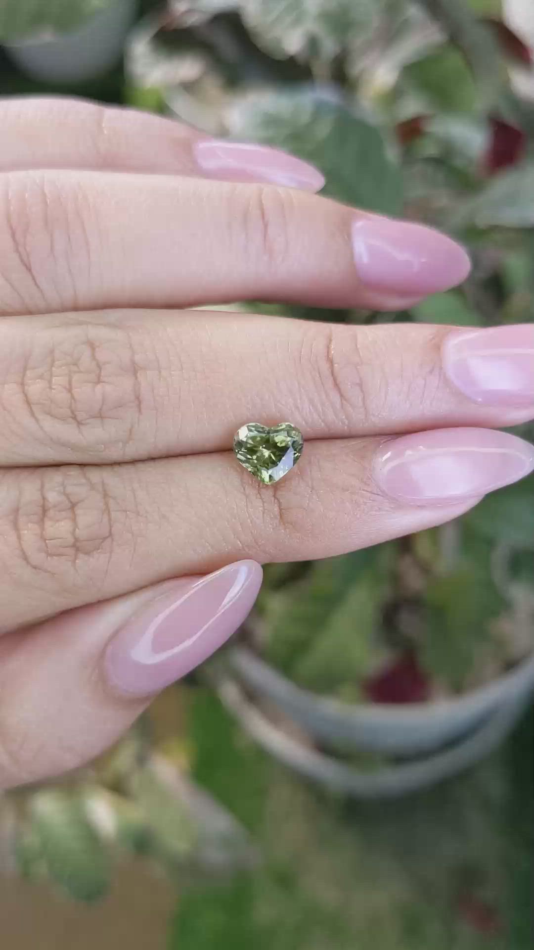 1.21 Ct. Tourmaline from Ceylon (Sri Lanka) Size Video