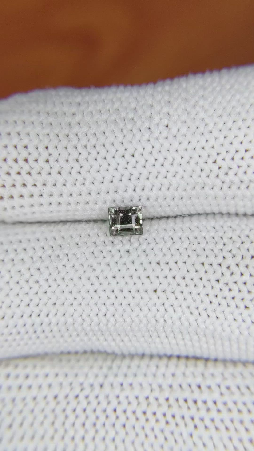 0.37 Ct. Garnet from Ceylon (Sri Lanka) Size Video