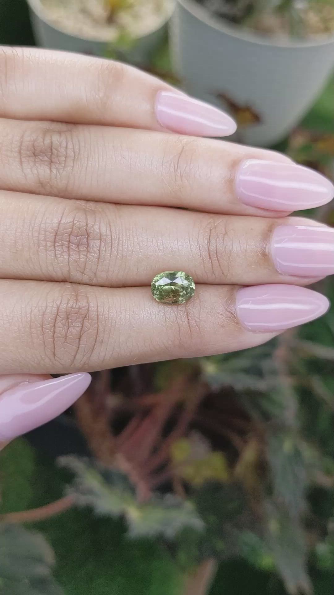 2.01 Ct. Alexandrite from Ceylon (Sri Lanka) Size Video