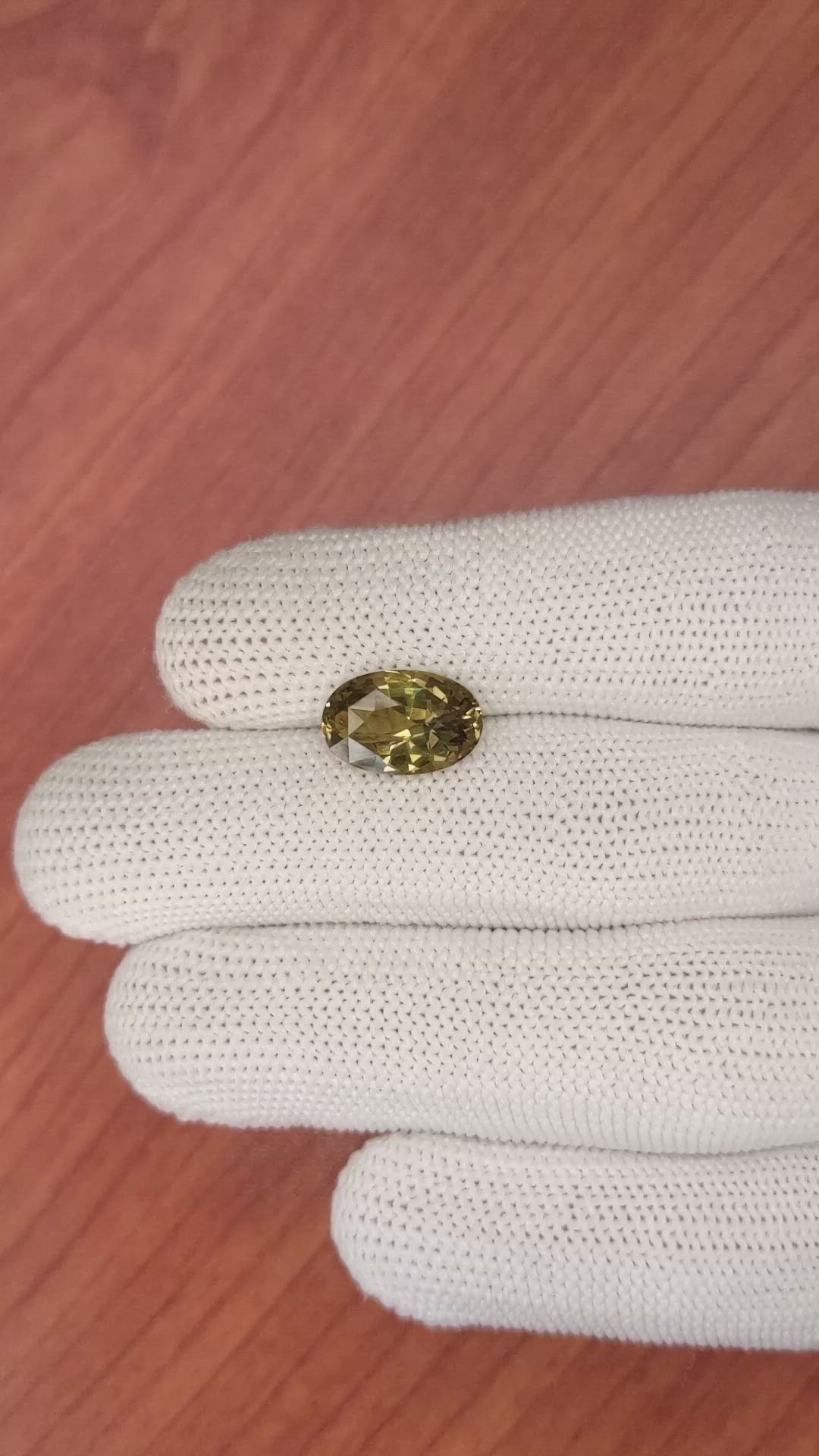 4.54 Ct. Alexandrite from Brazil Size Video