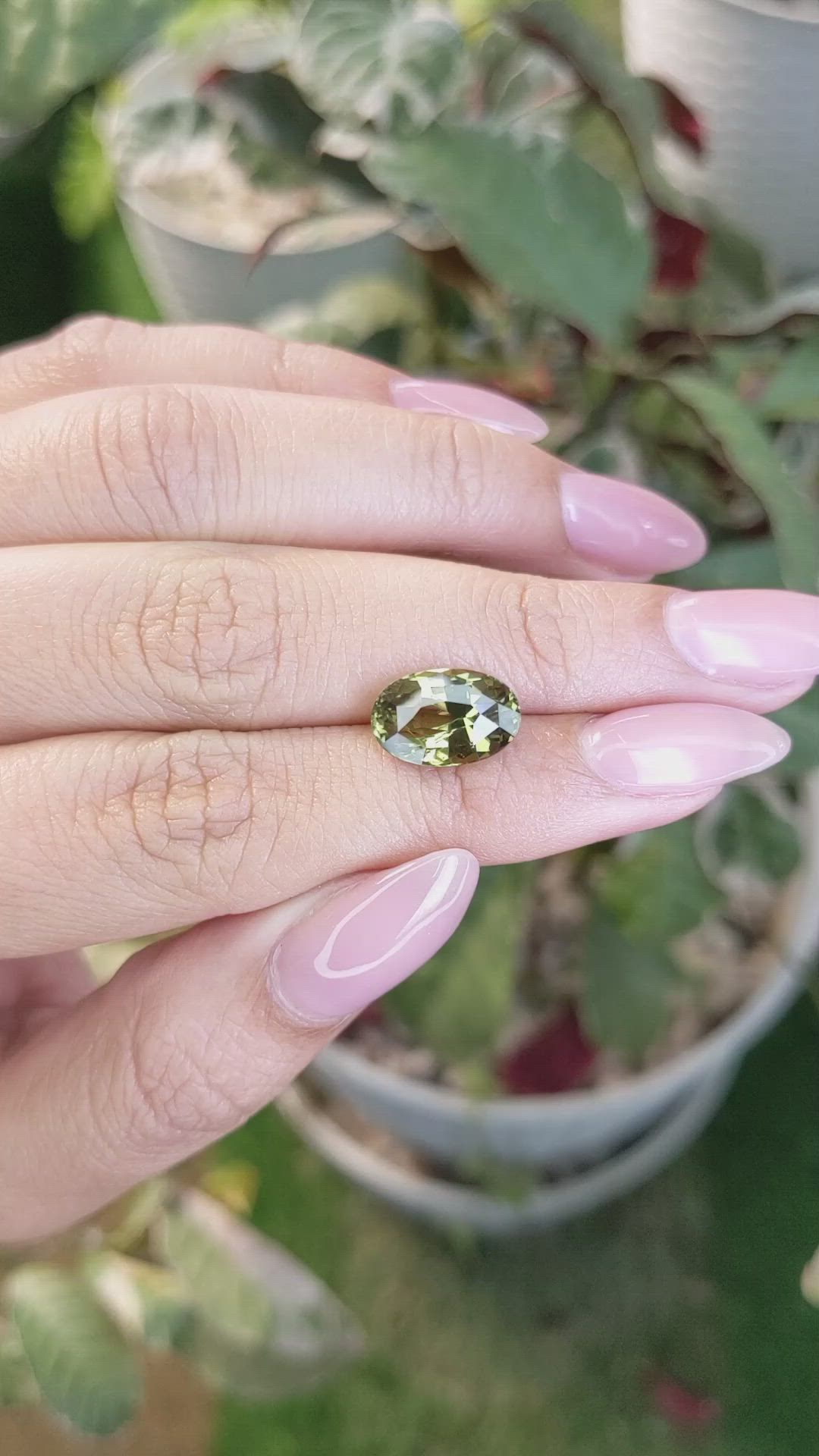 4.54 Ct. Alexandrite from Brazil Size Video