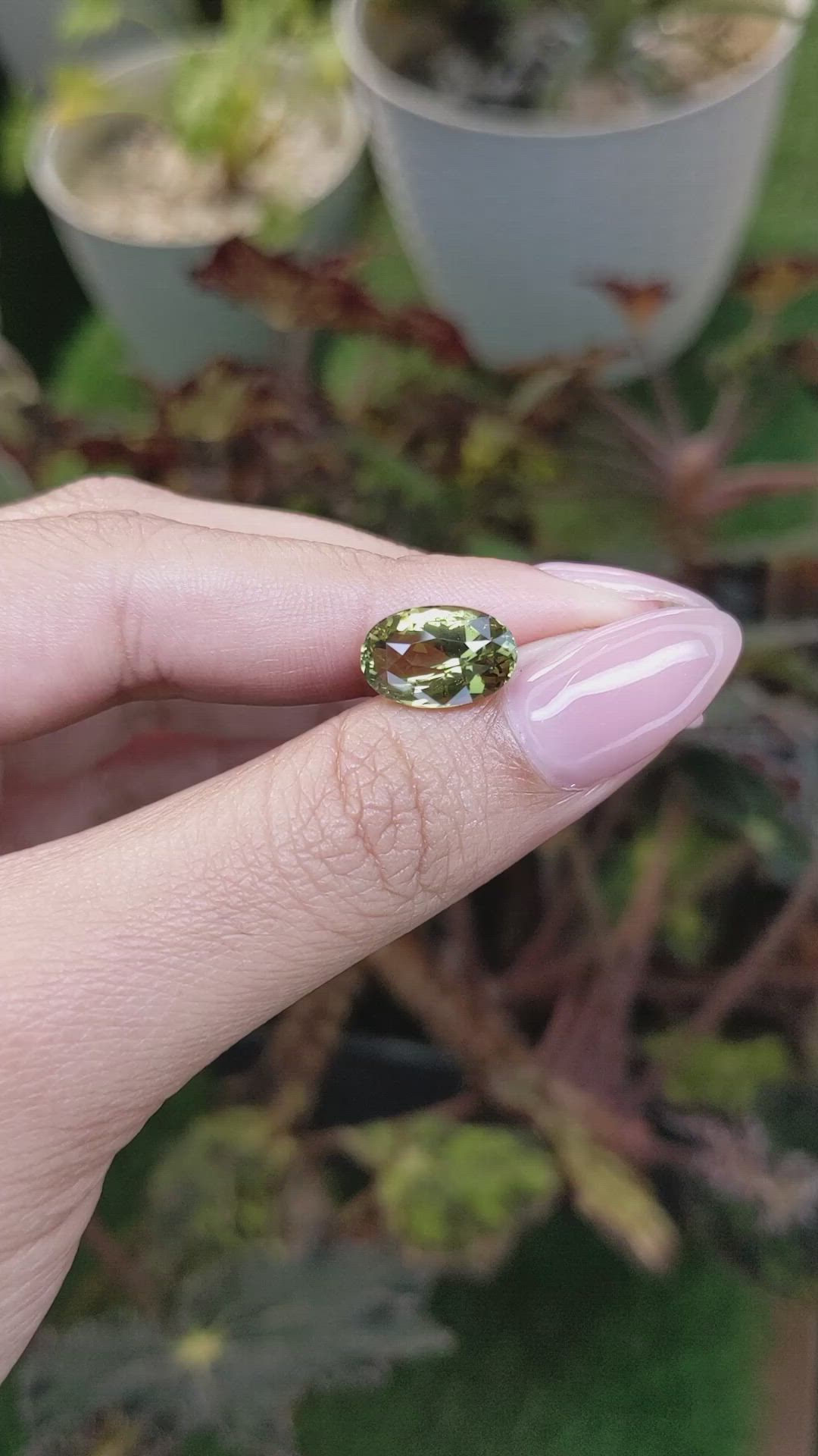 4.54 Ct. Alexandrite from Brazil Size Video