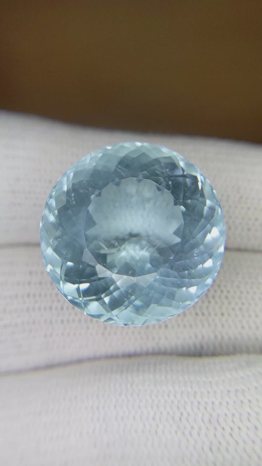 36.31 Ct. Aquamarine from Brazil Size Video