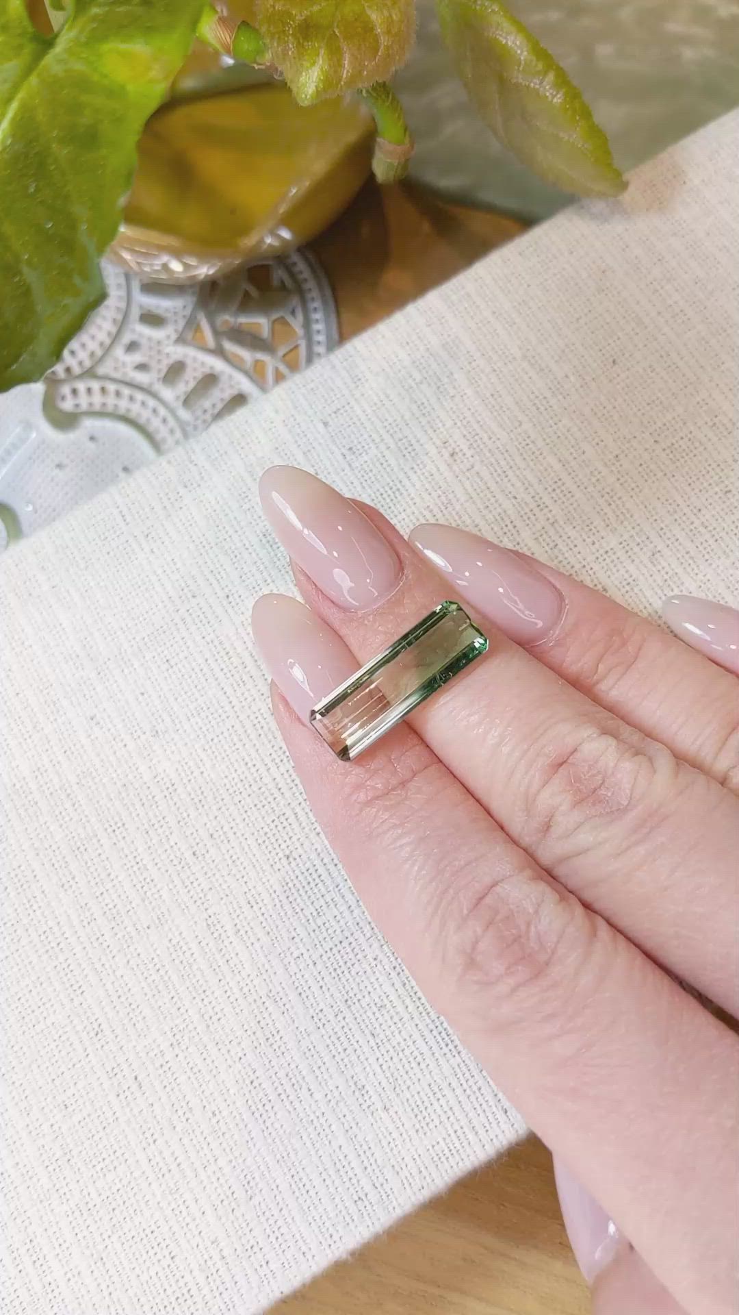 5.60 Ct. Tourmaline from Mozambique Size Video