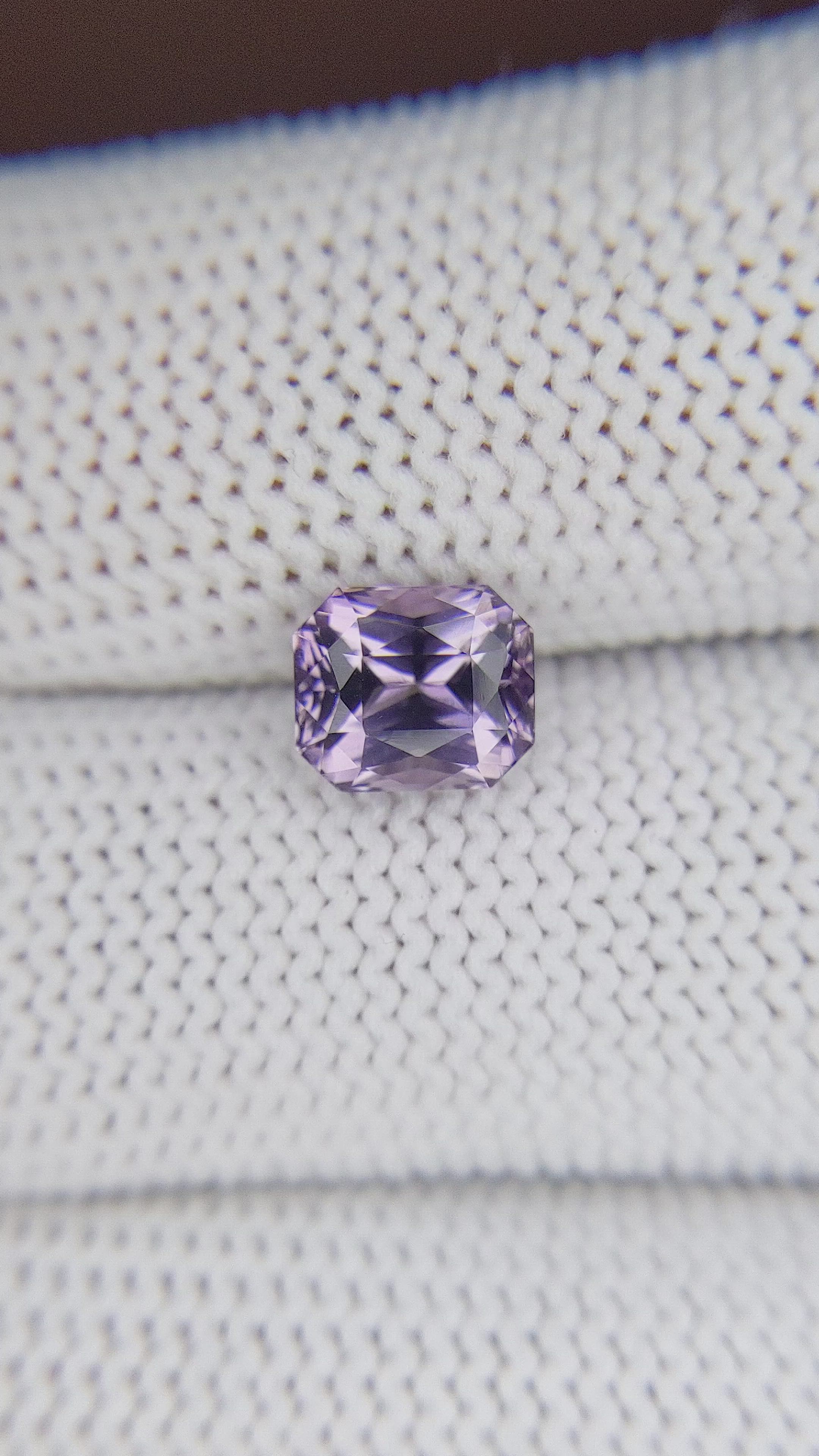 2.04 Ct. Purple Spinel from Ceylon (Sri Lanka) Size Video