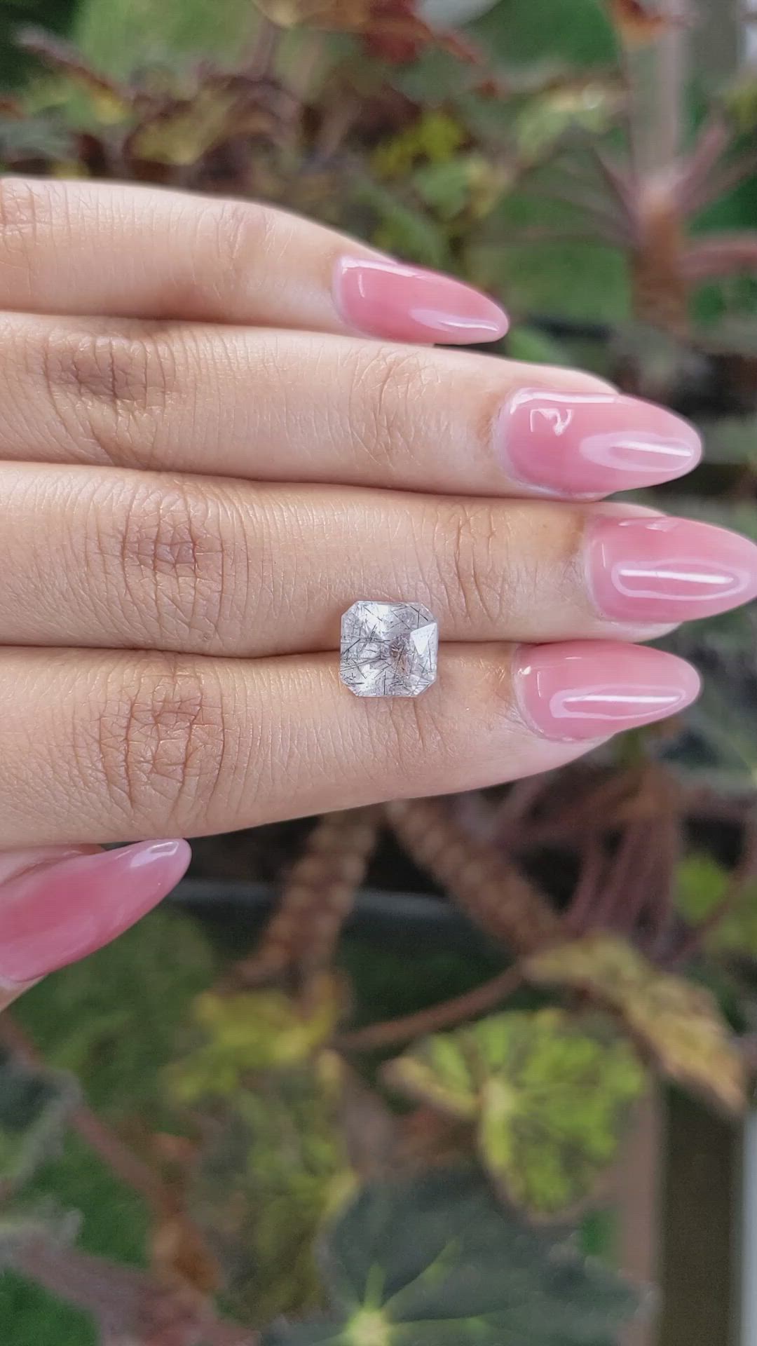 2.34 Ct. Rutilated Quartz from Ceylon (Sri Lanka) Size Video