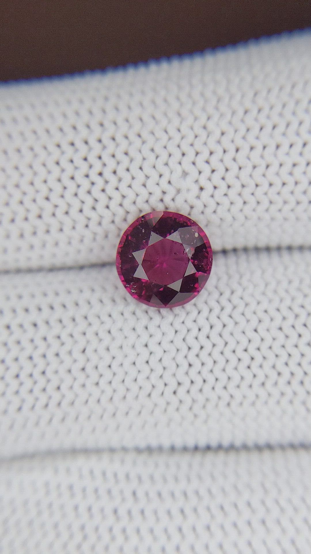 2.75 Ct. Rhodolite Garnet from Madagascar Size Video