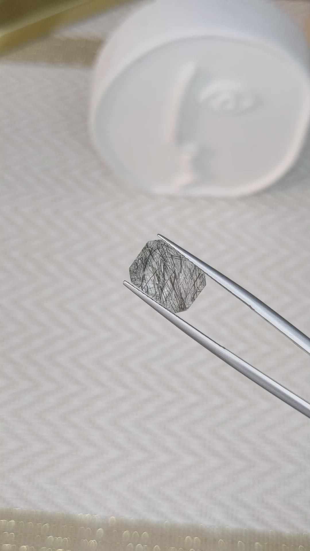 4.19 Ct. Rutilated Quartz from Ceylon (Sri Lanka) Size Video