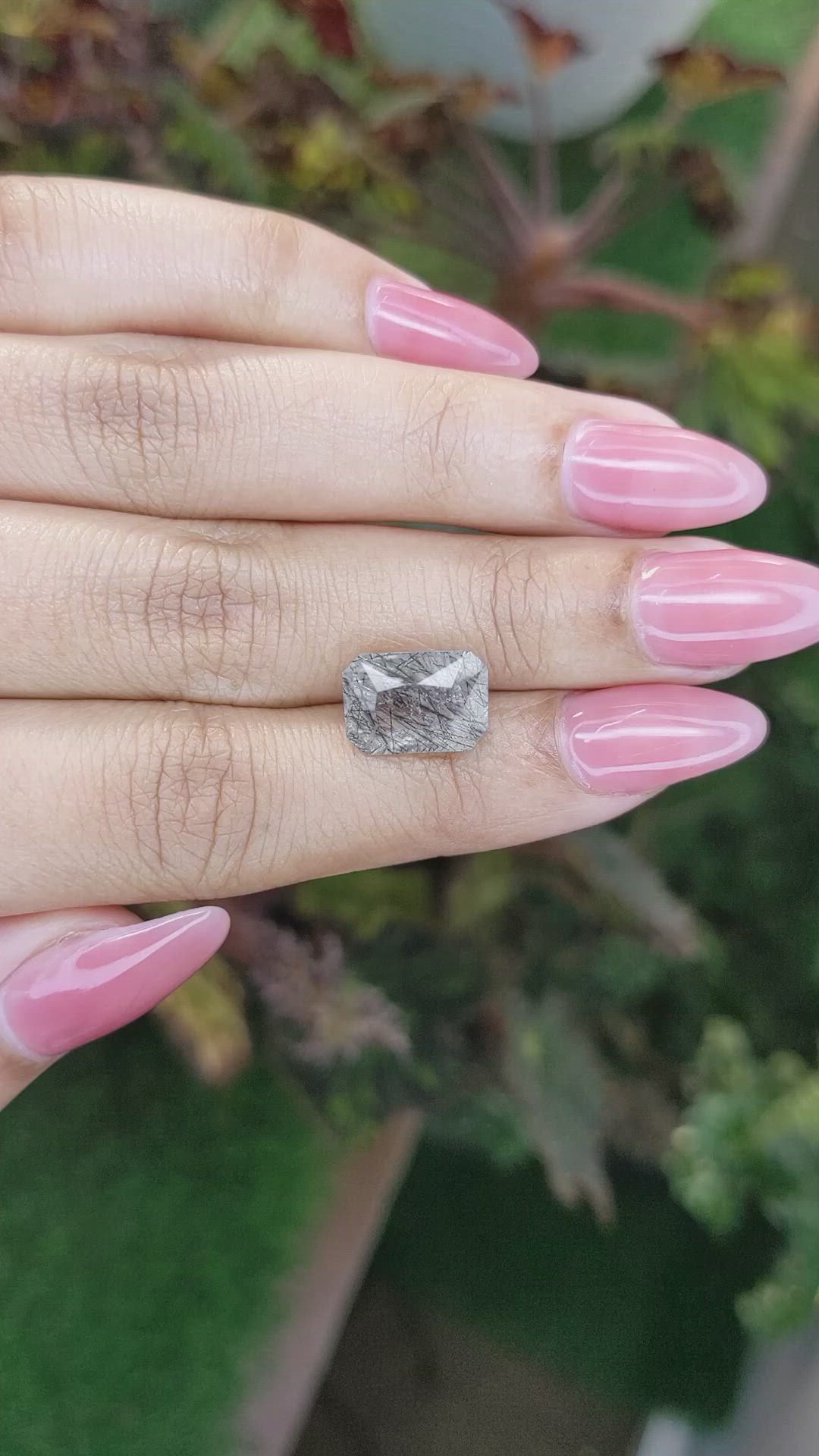 4.19 Ct. Rutilated Quartz from Ceylon (Sri Lanka) Size Video