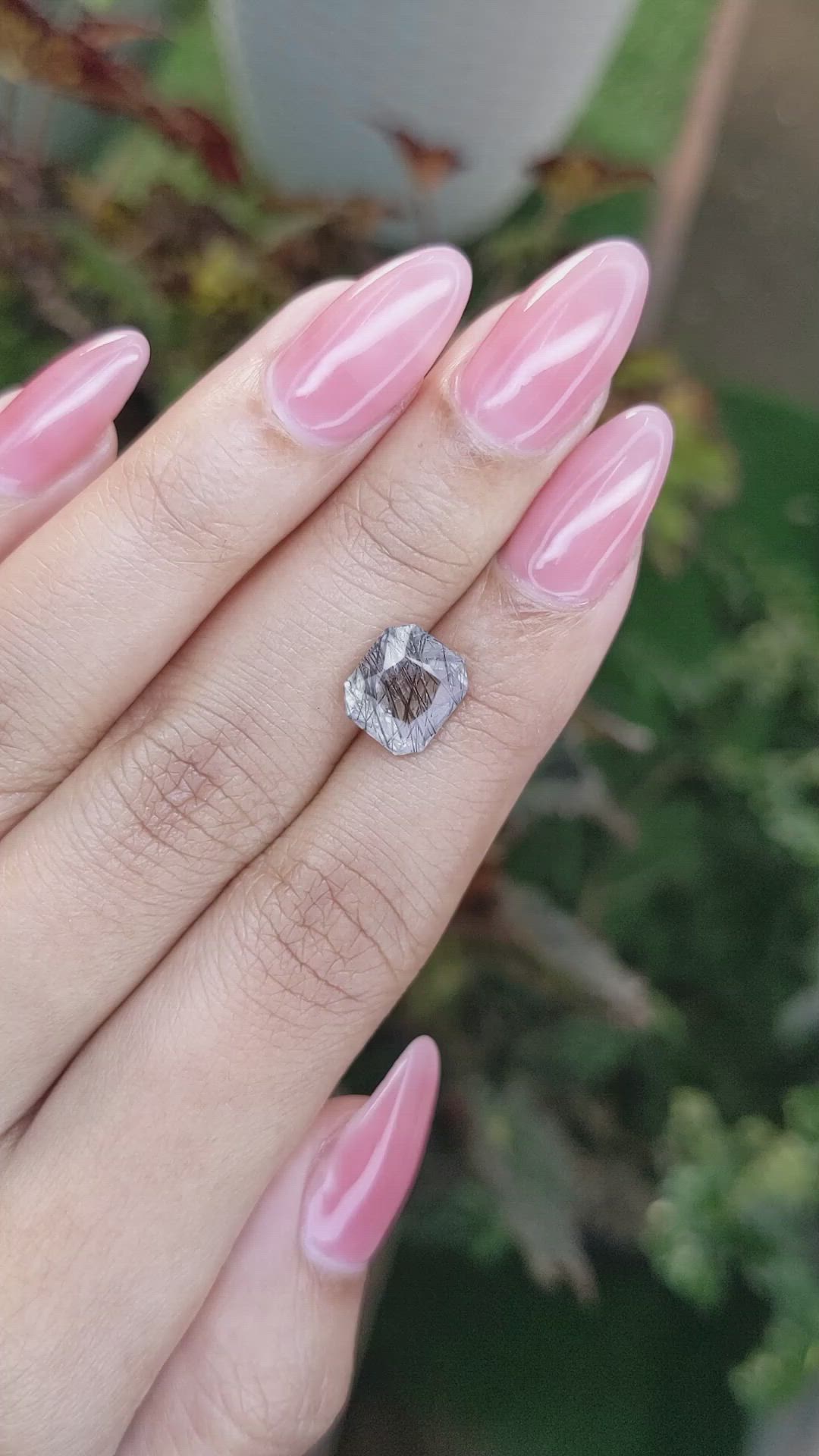 2.21 Ct. Rutilated Quartz from Ceylon (Sri Lanka) Size Video